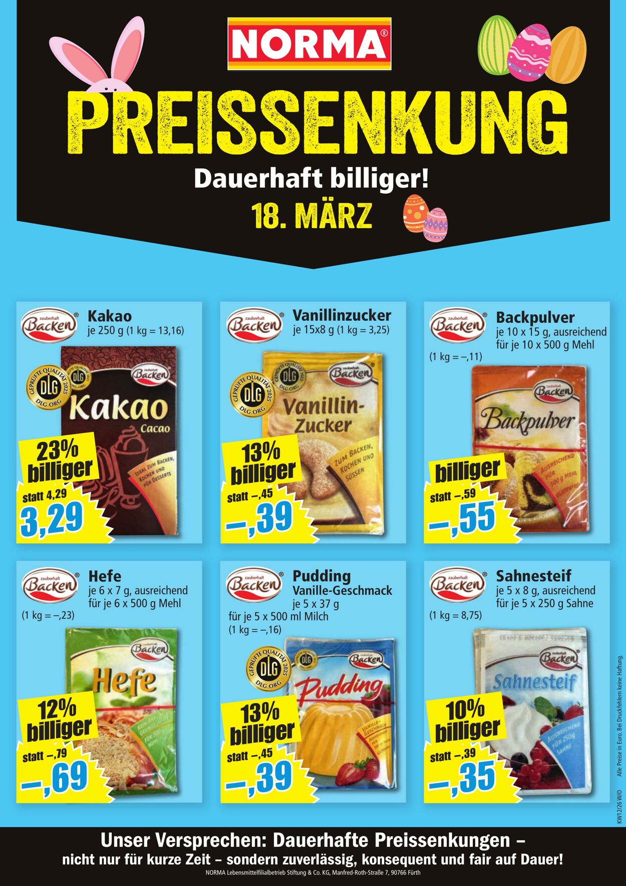Prospekt Norma 16.03.2026 - 21.03.2026