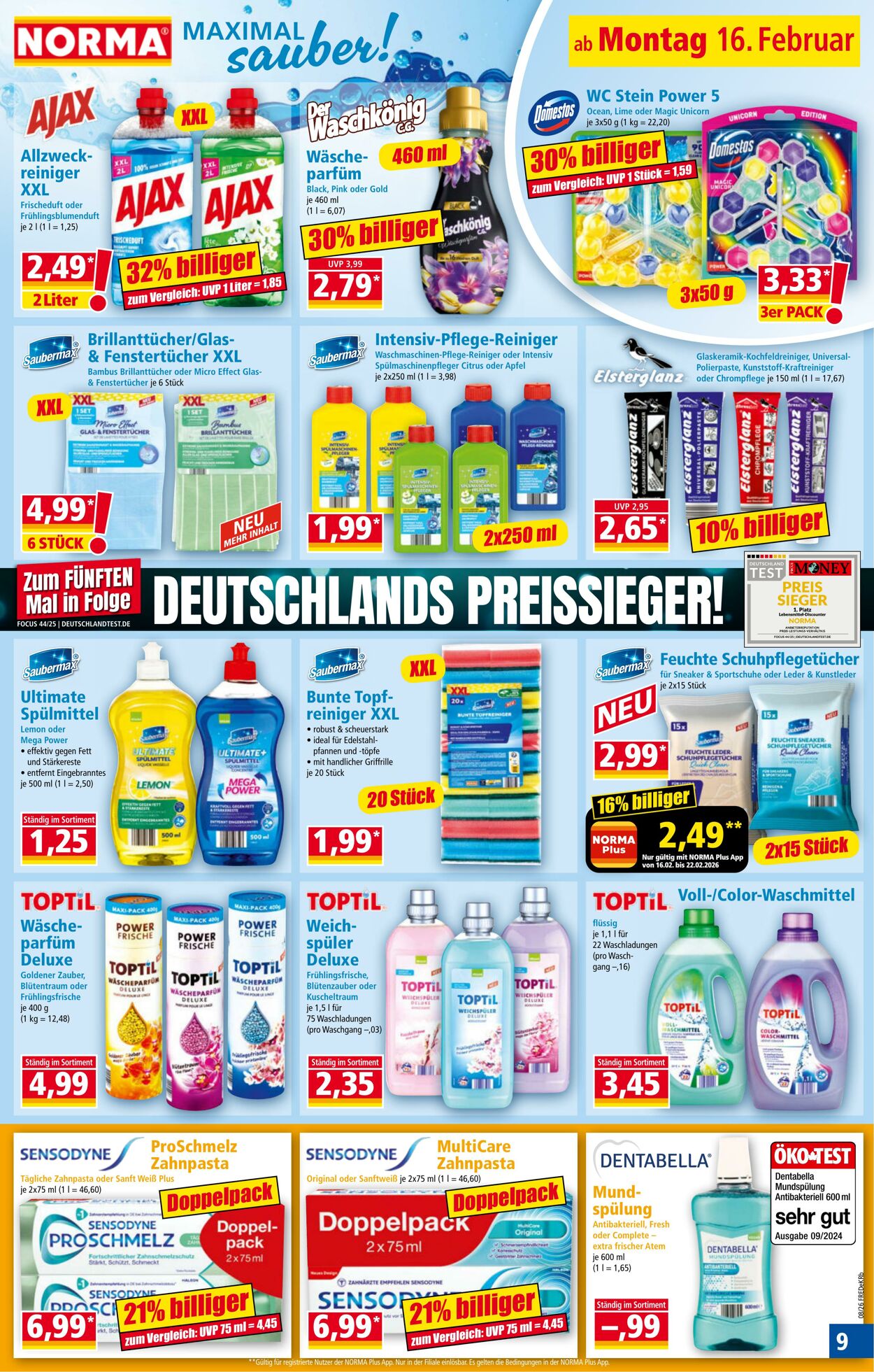 Prospekt Norma 16.02.2026 - 21.02.2026