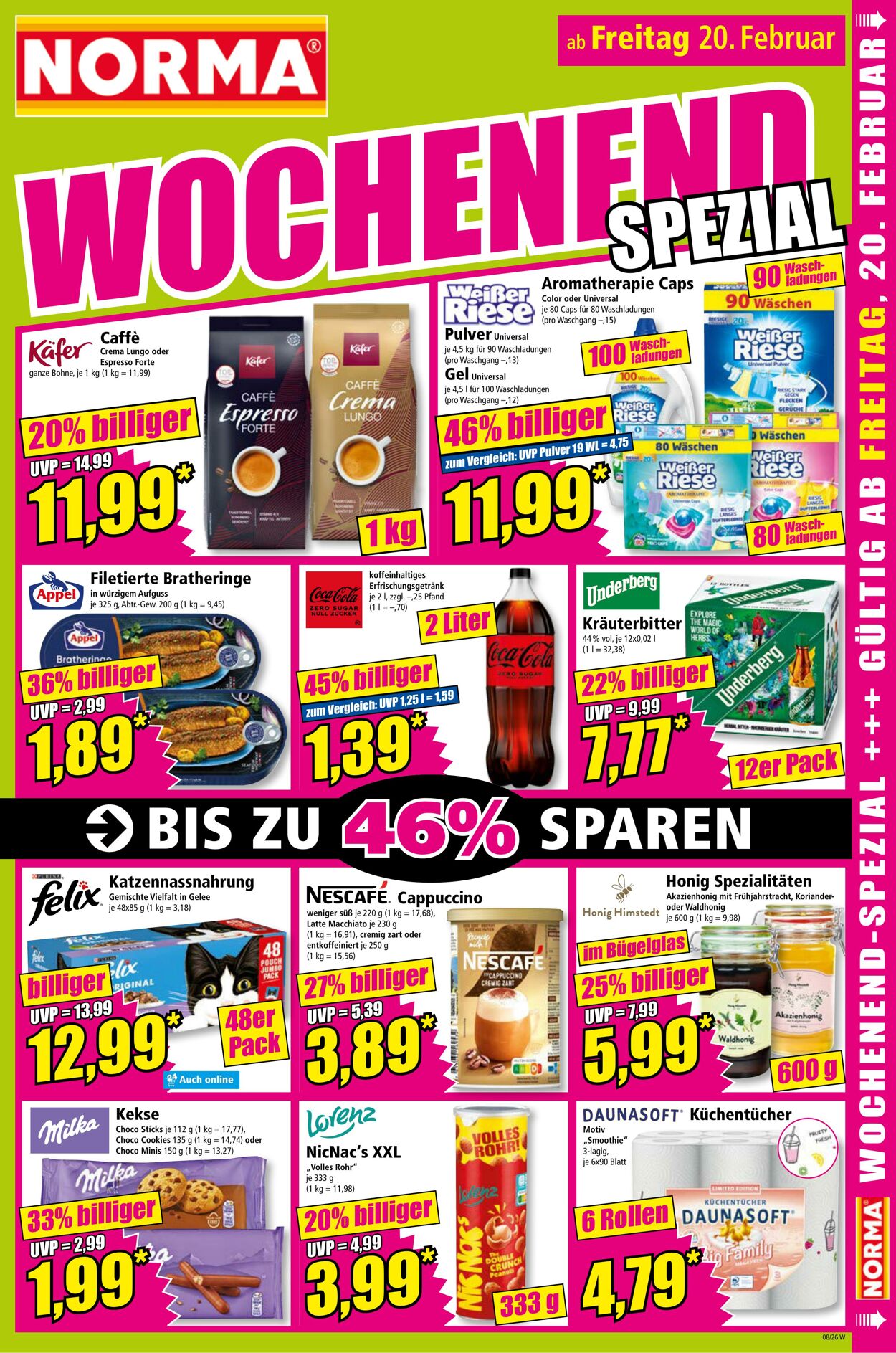 Prospekt Norma 16.02.2026 - 21.02.2026