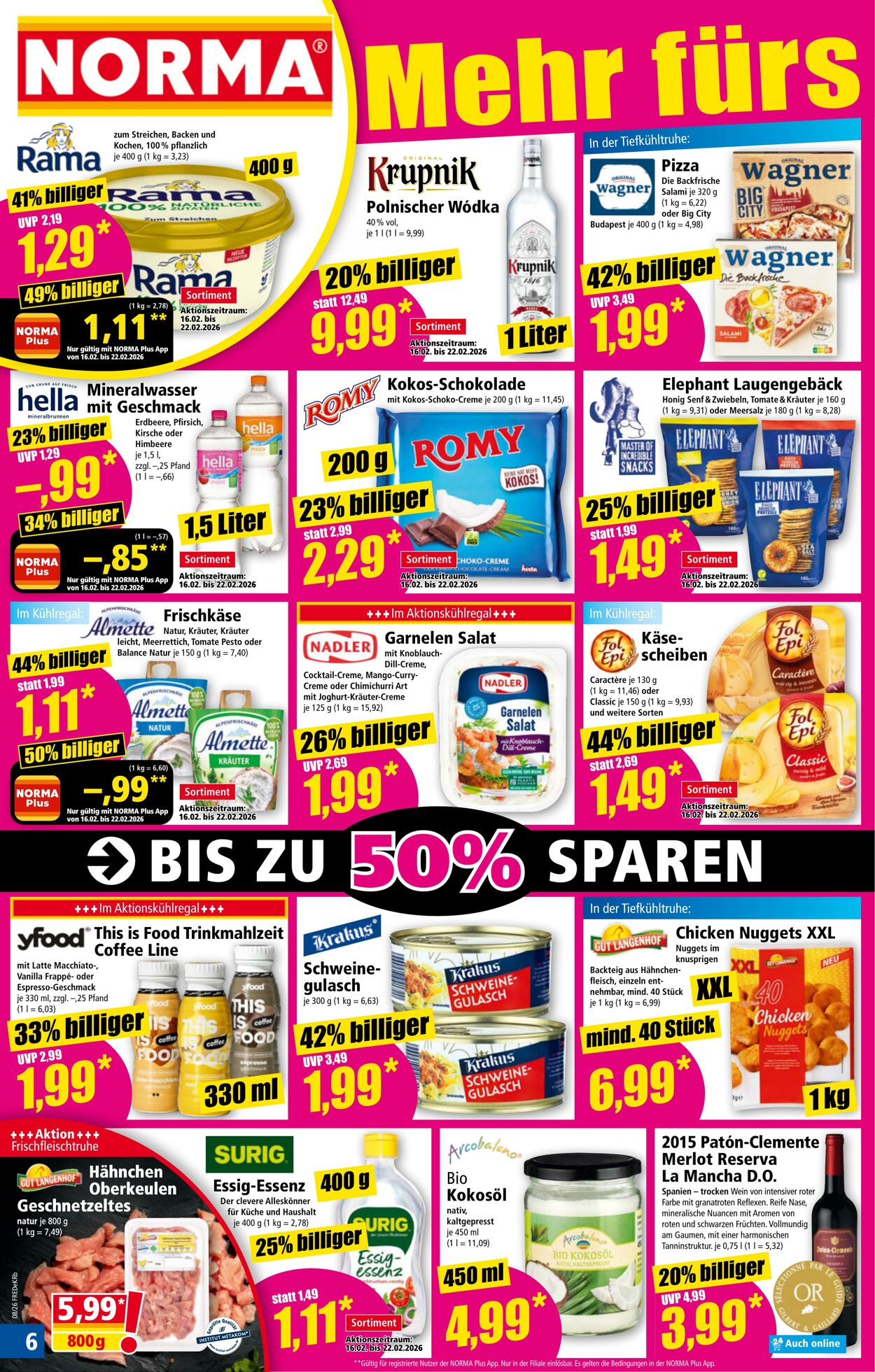 Prospekt Norma 16.02.2026 - 21.02.2026