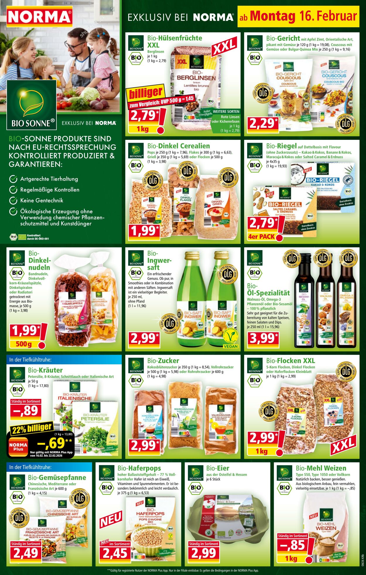 Prospekt Norma 16.02.2026 - 21.02.2026