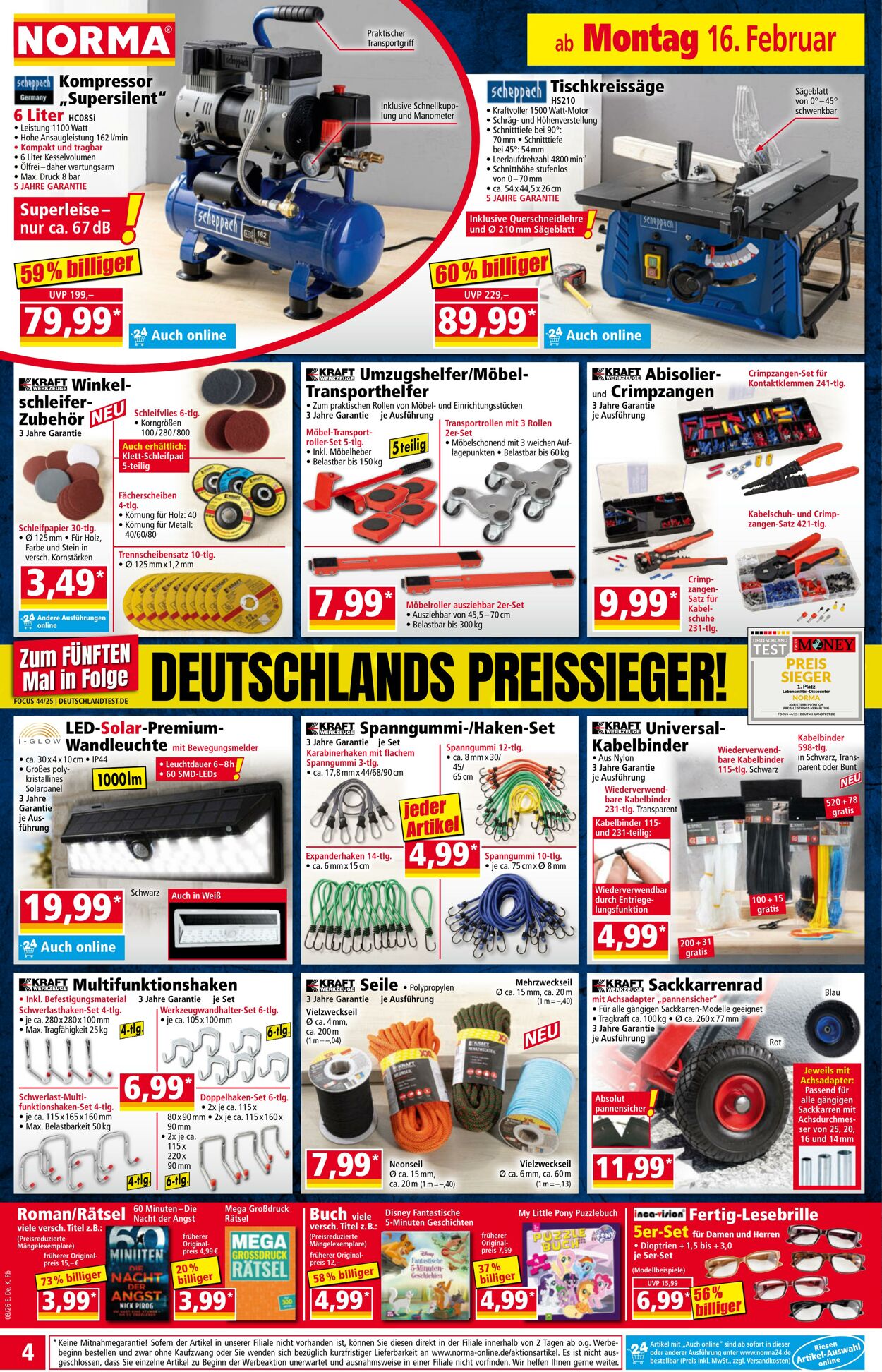 Prospekt Norma 16.02.2026 - 21.02.2026
