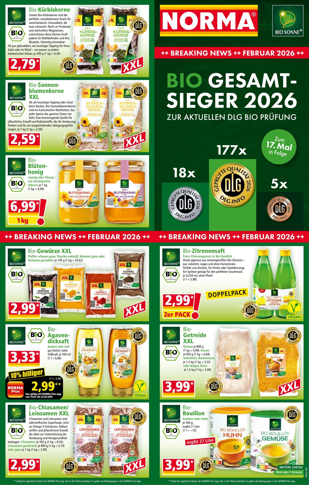 Prospekt Norma 16.02.2026 - 21.02.2026