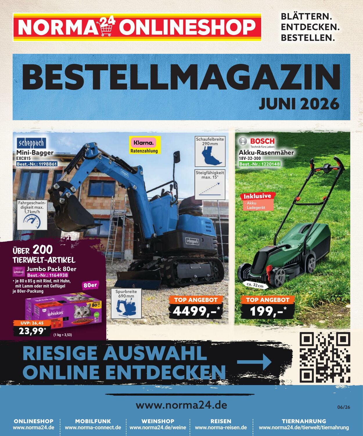 Prospekt Norma - NORMA - Ihr Lebensmittel-Discounter | Online-Prospekt 8 Jun, 2026 - 13 Jun, 2026