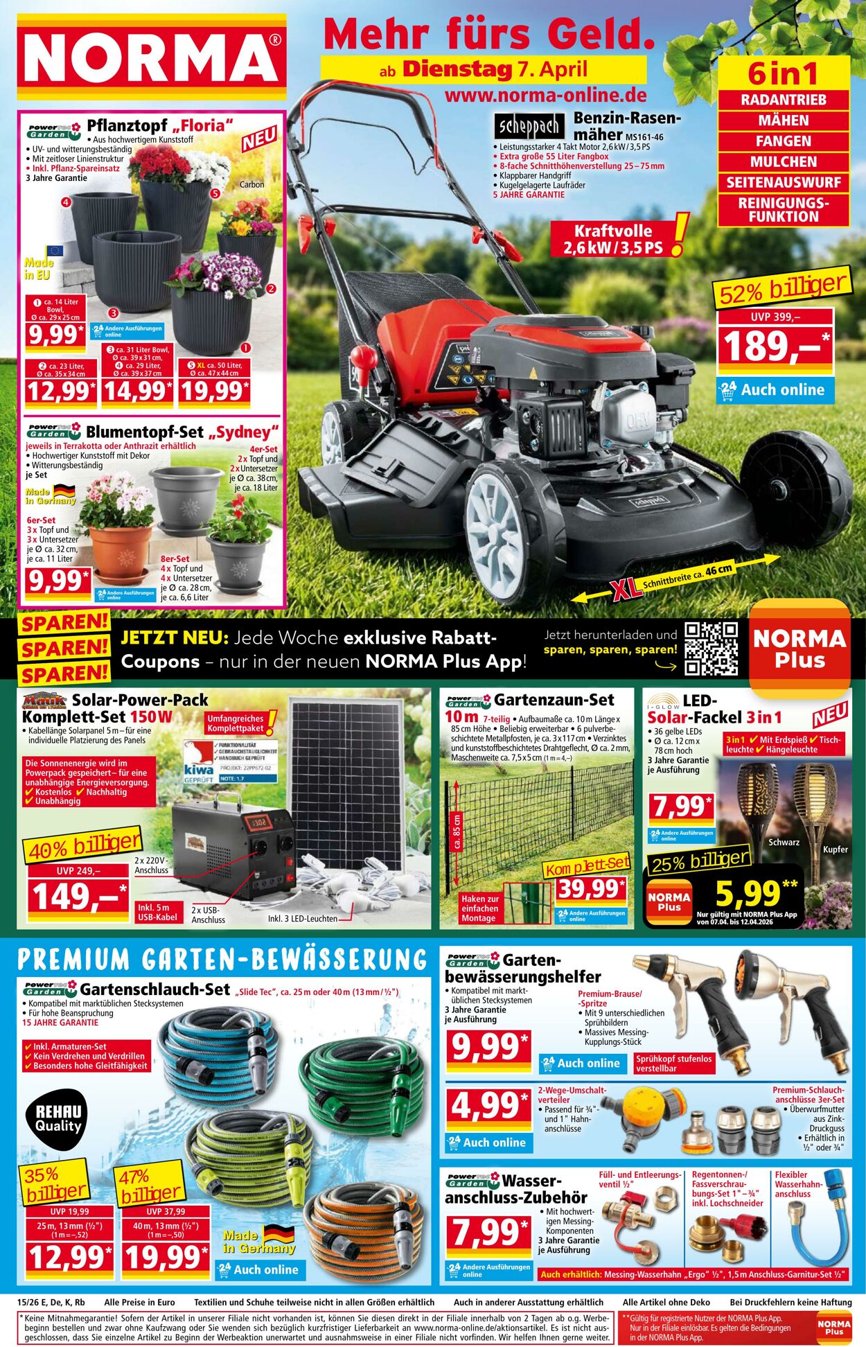Prospekt Norma - NORMA - Ihr Lebensmittel-Discounter | Online-Prospekt 23 Mär, 2026 - 28 Mär, 2026