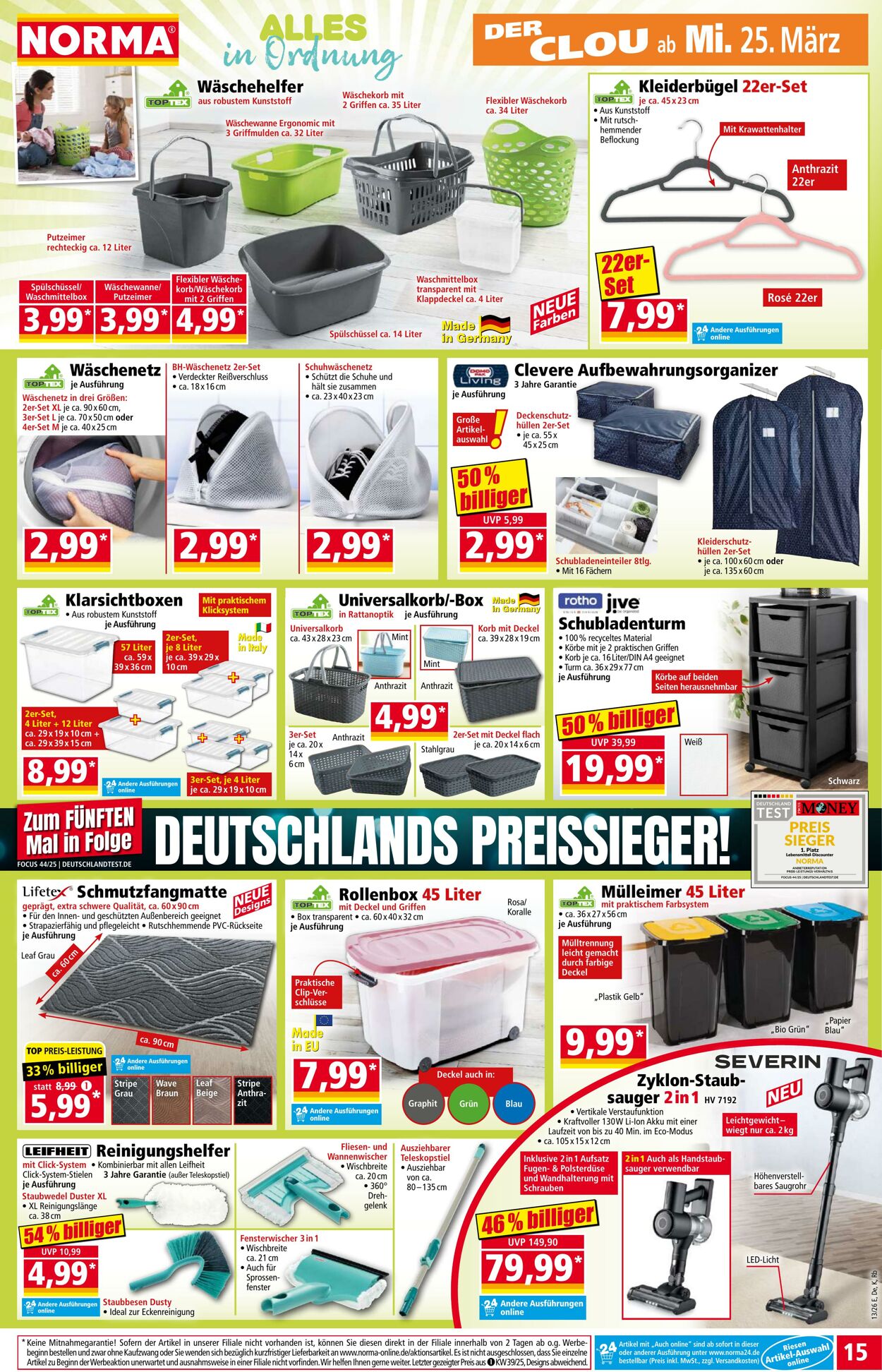 Prospekt Norma 09.03.2026 - 14.03.2026