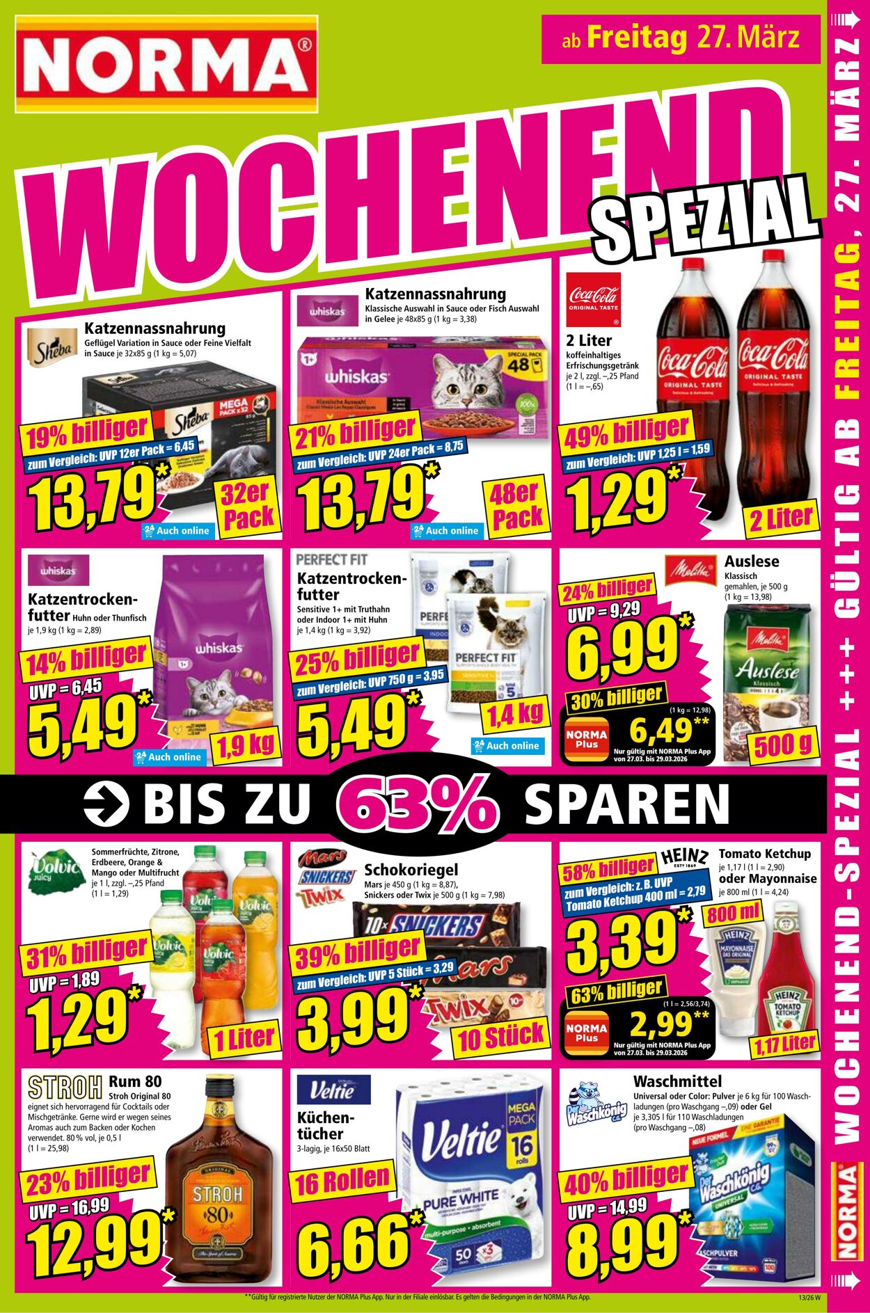 Prospekt Norma 09.03.2026 - 14.03.2026