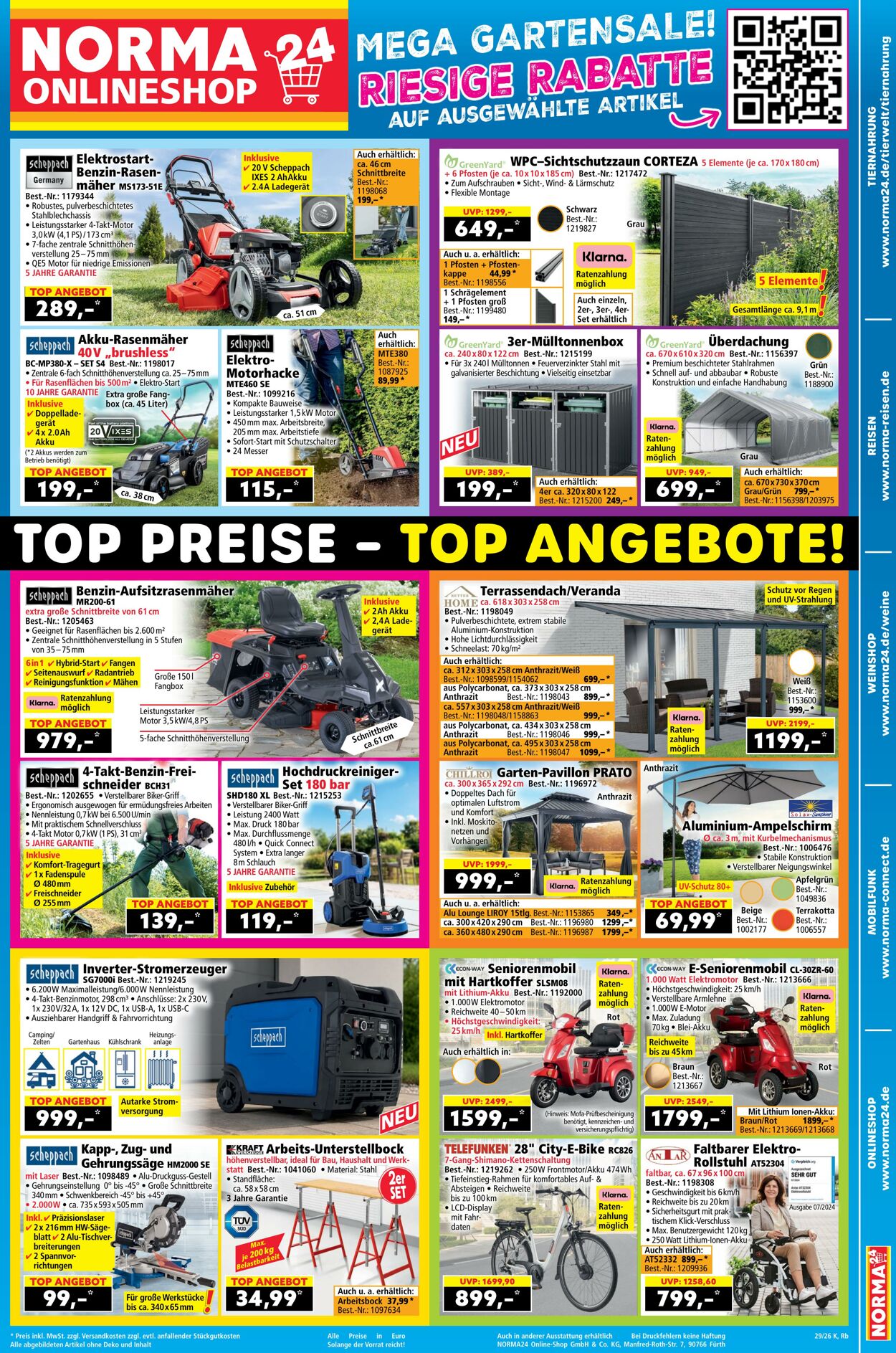 Prospekt Norma - NORMA - Ihr Lebensmittel-Discounter | Online-Prospekt 29 Jun, 2026 - 4 Jul, 2026
