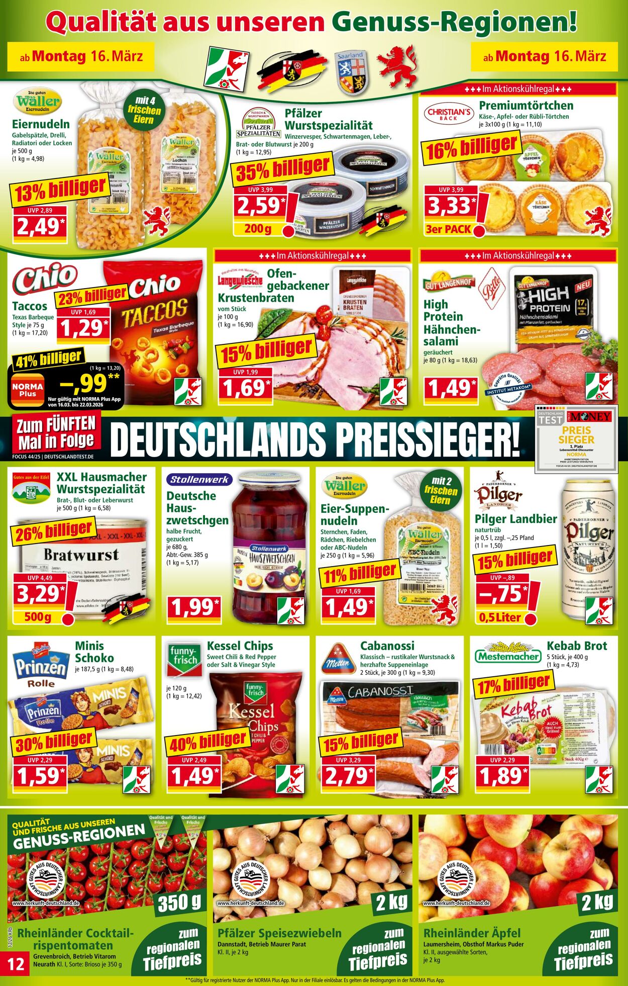 Prospekt Norma 02.03.2026 - 07.03.2026