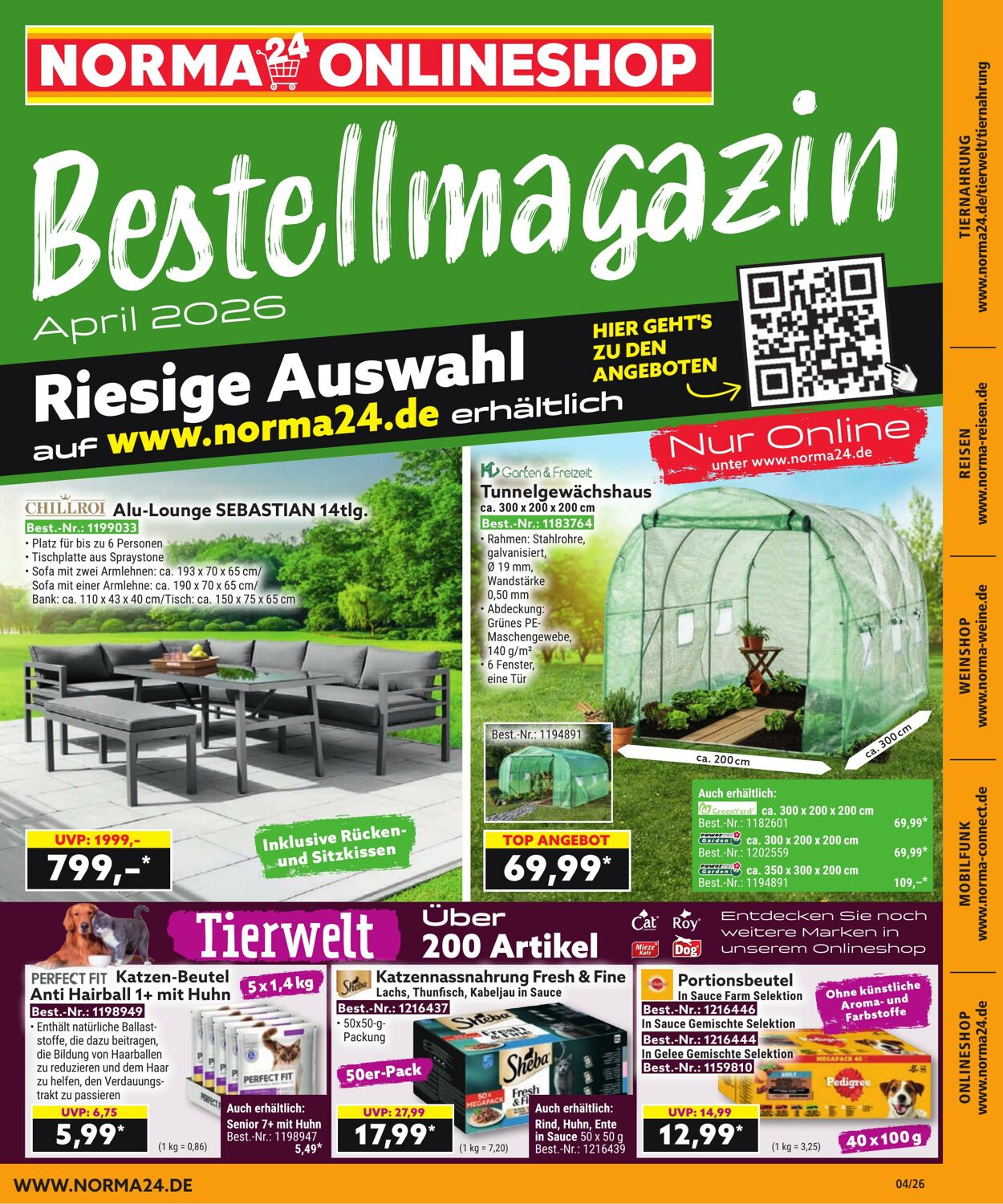 Prospekt Norma - NORMA - Ihr Lebensmittel-Discounter | Online-Prospekt 30 Mär, 2026 - 4 Apr, 2026