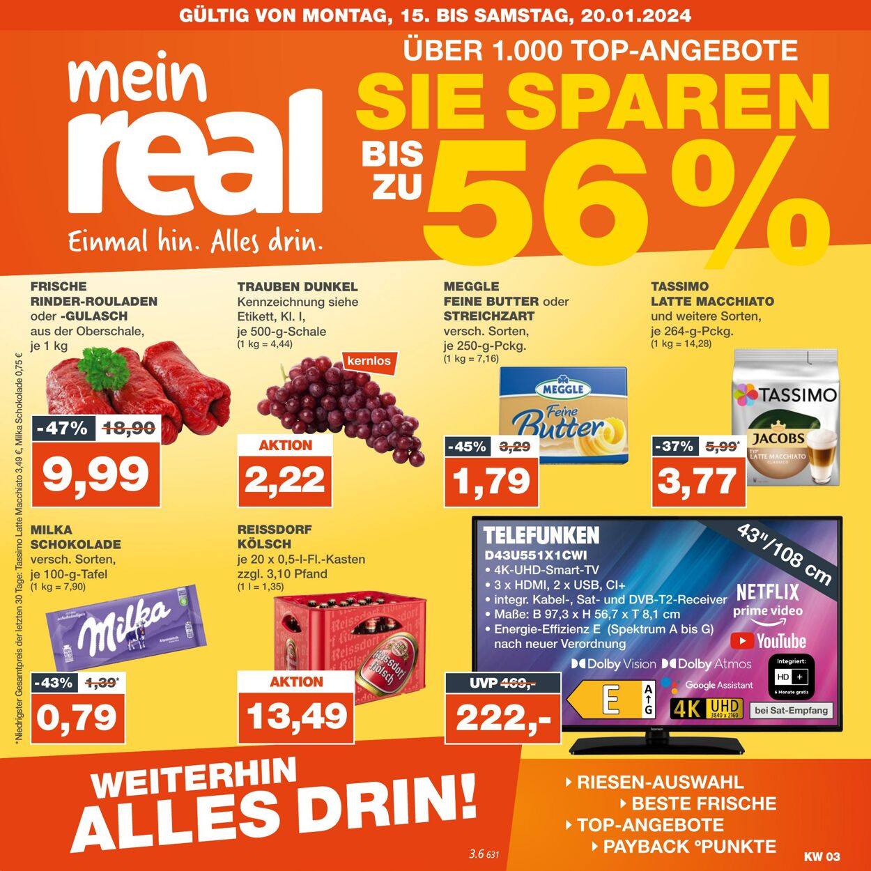 Prospekt Real 15.01.2024 - 20.01.2024