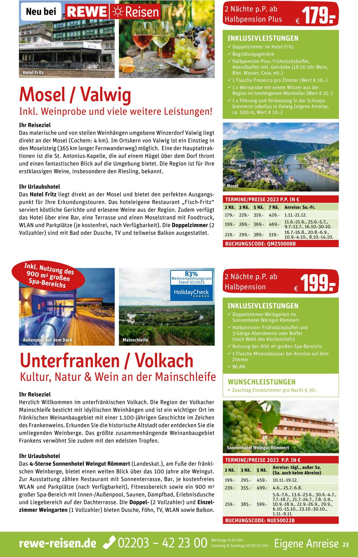 Prospekt Rewe 01.06.2023 - 30.06.2023