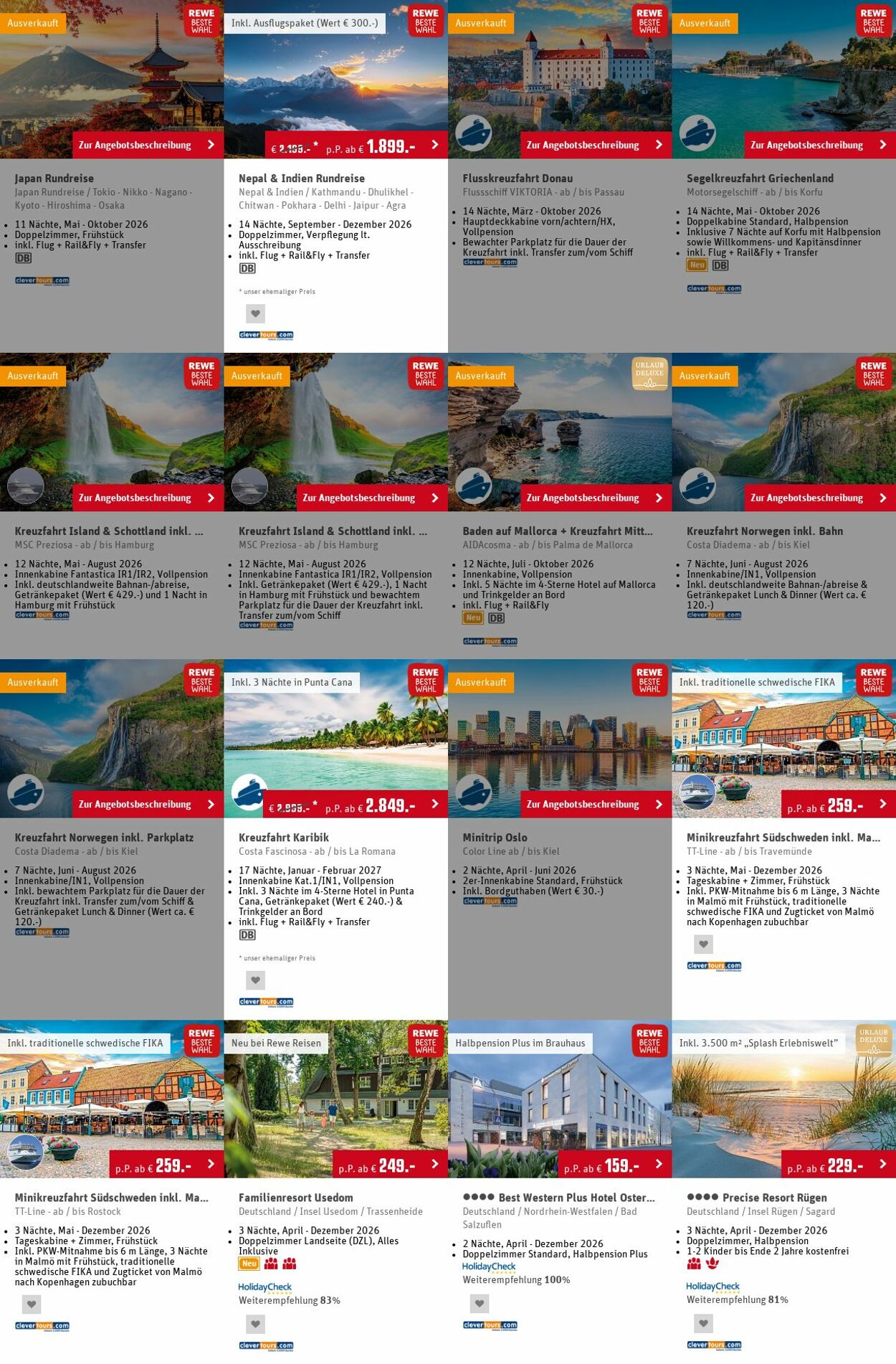 Prospekt Rewe 30.03.2026 - 08.04.2026