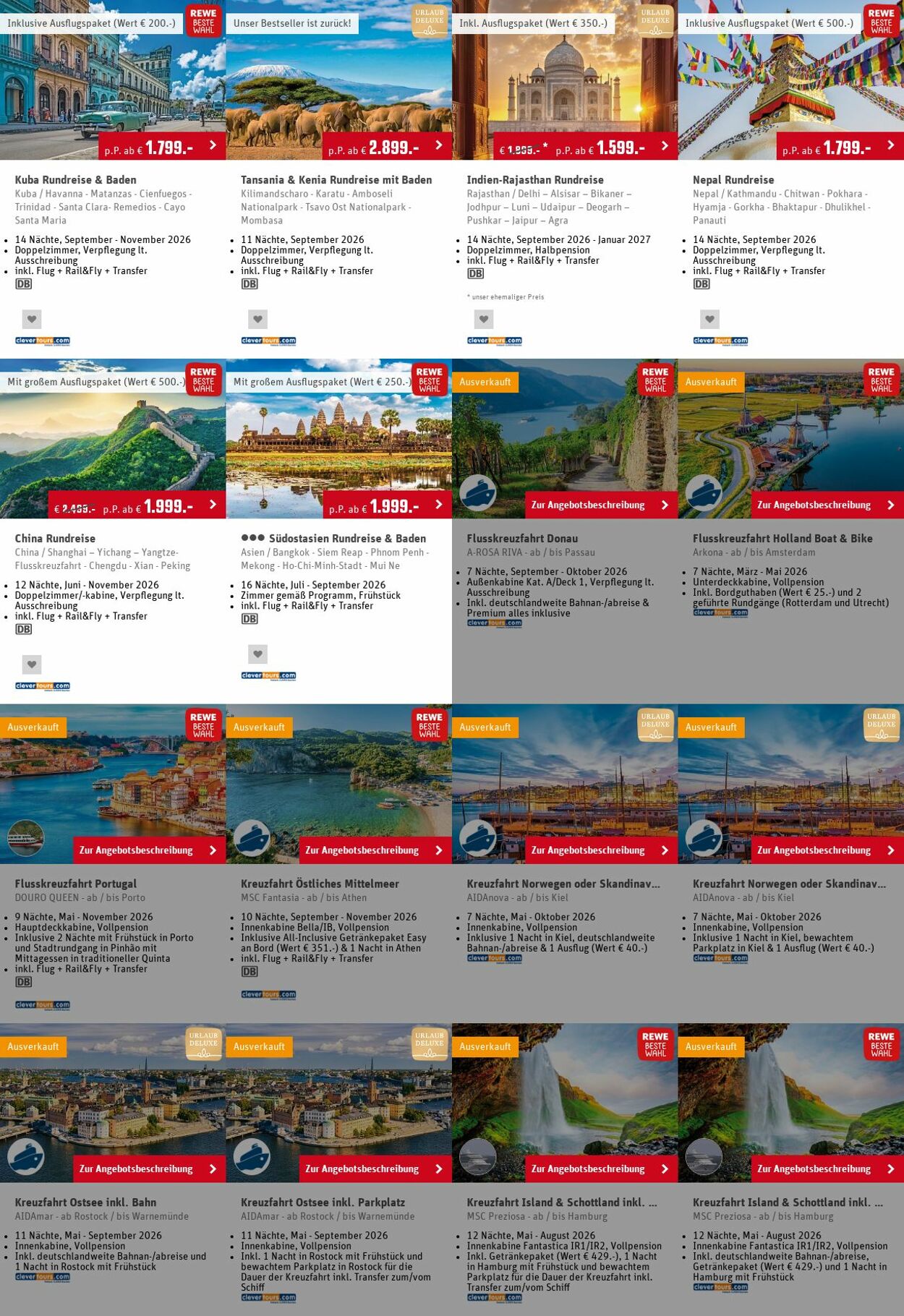 Prospekt Rewe 13.04.2026 - 22.04.2026