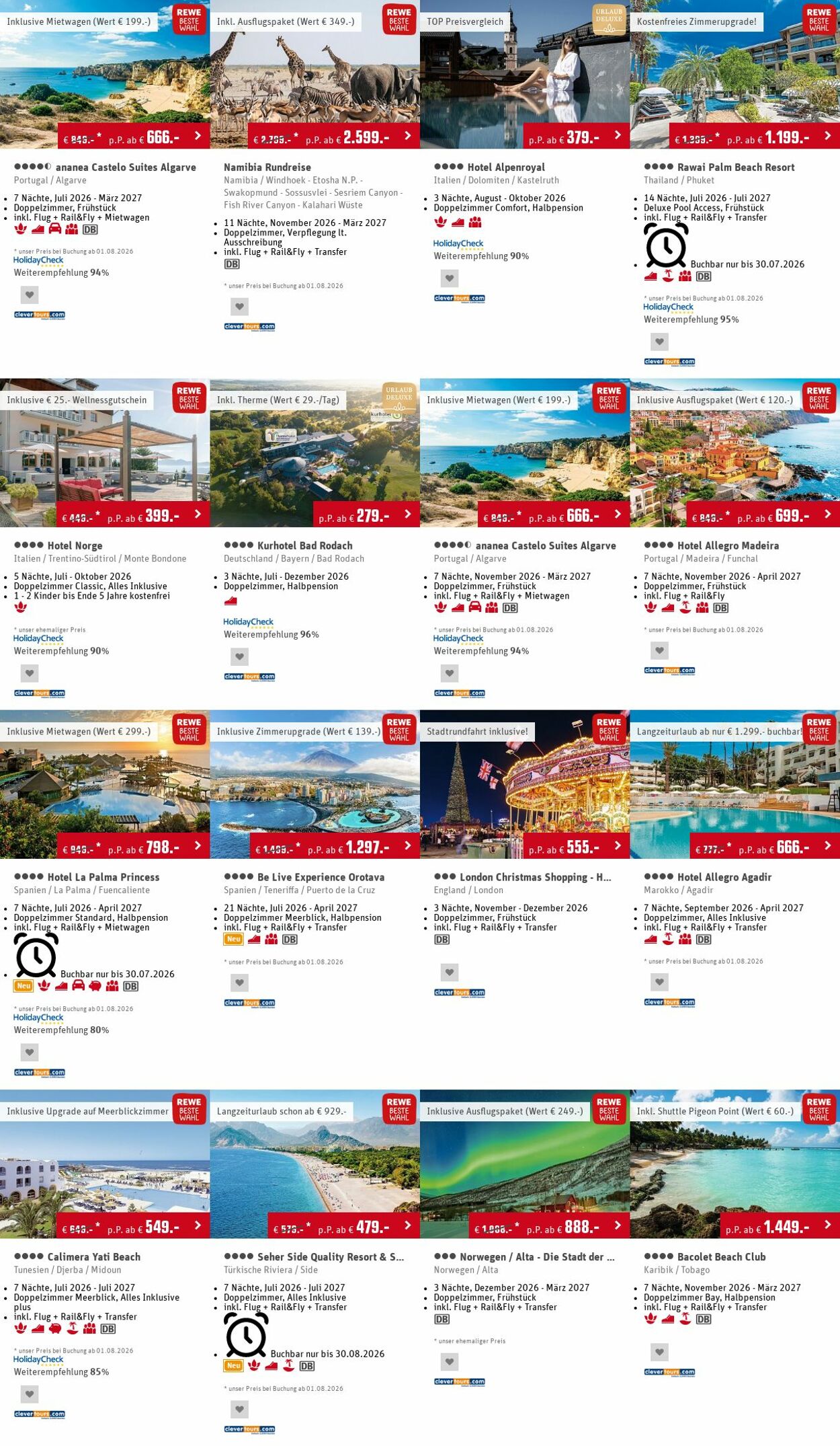 Prospekt Rewe - Angebote Prospekt Juli 2026 | REWE Reisen 13 Jul, 2026 - 22 Jul, 2026
