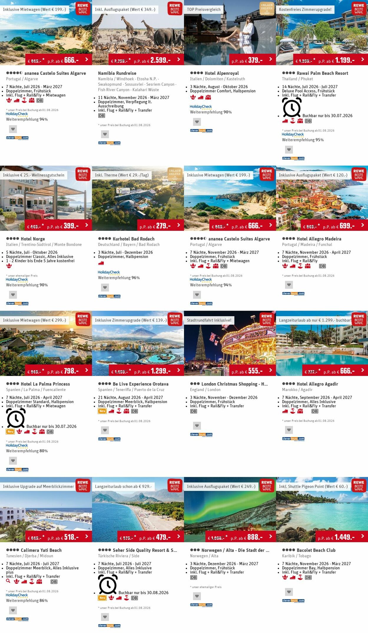 Prospekt Rewe - Angebote Prospekt Juli 2026 | REWE Reisen 20 Jul, 2026 - 29 Jul, 2026