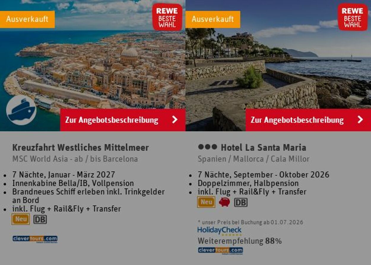 Prospekt Rewe 13.07.2026 - 22.07.2026