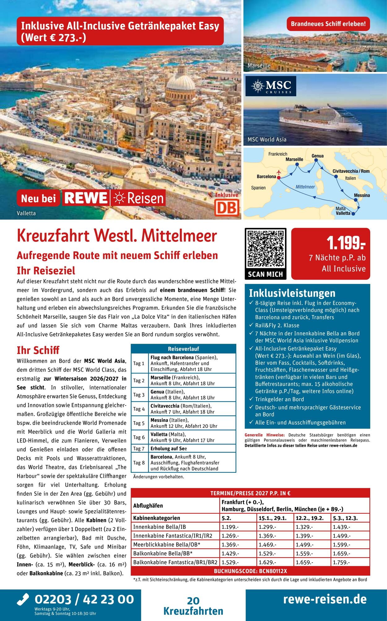 Prospekt Rewe 25.04.2026 - 03.05.2026