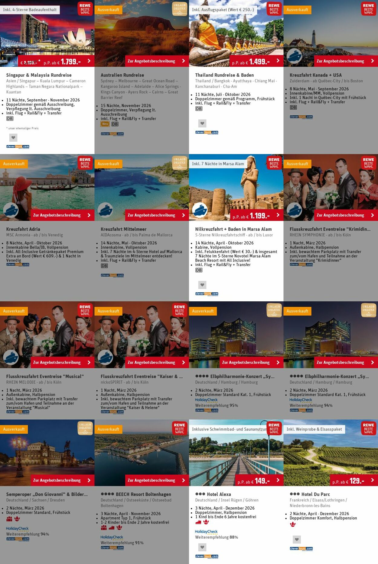 Prospekt Rewe 30.03.2026 - 08.04.2026