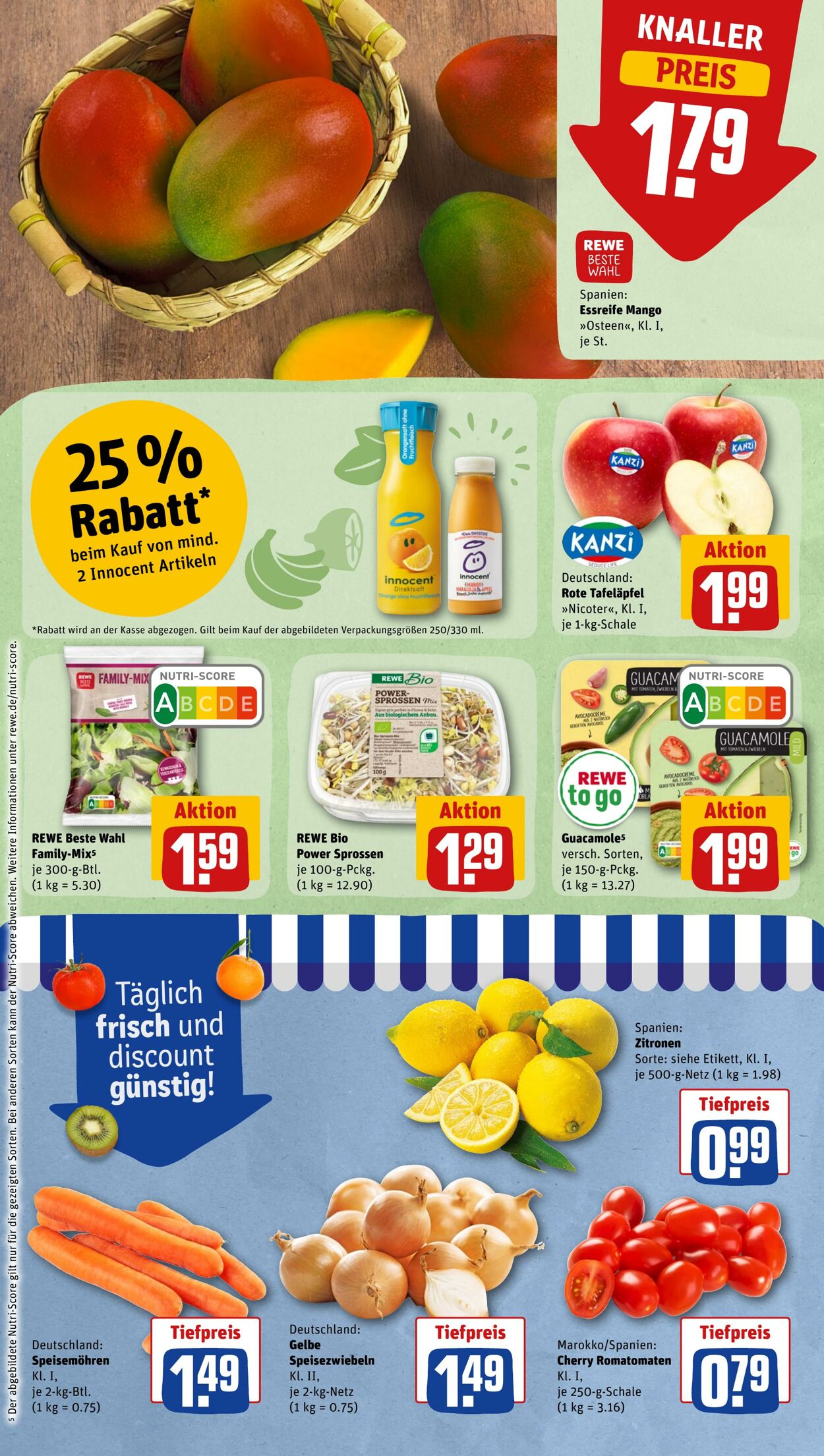 Prospekt Rewe 24.10.2022 - 29.10.2022