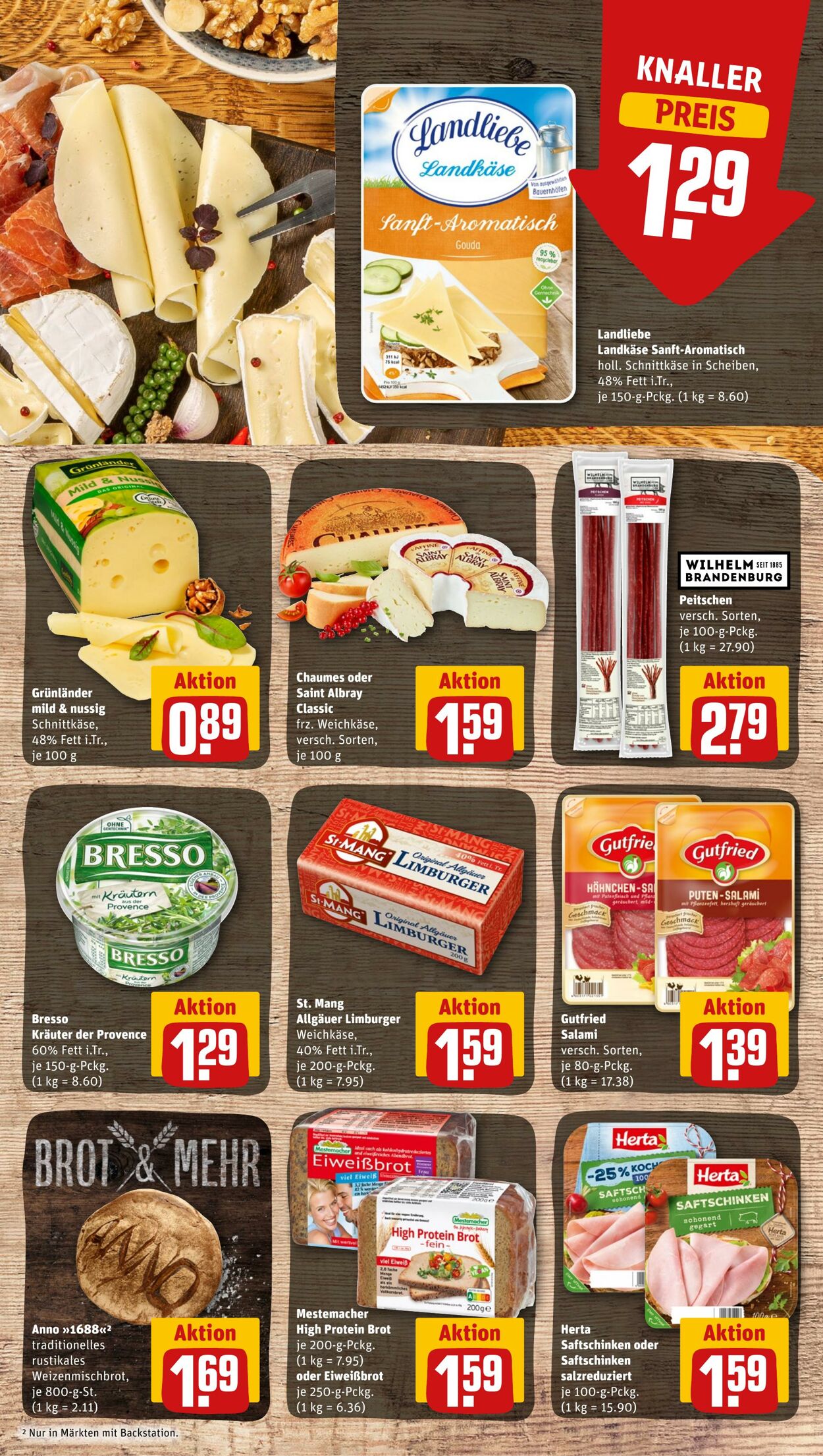 Prospekt Rewe 24.10.2022 - 29.10.2022