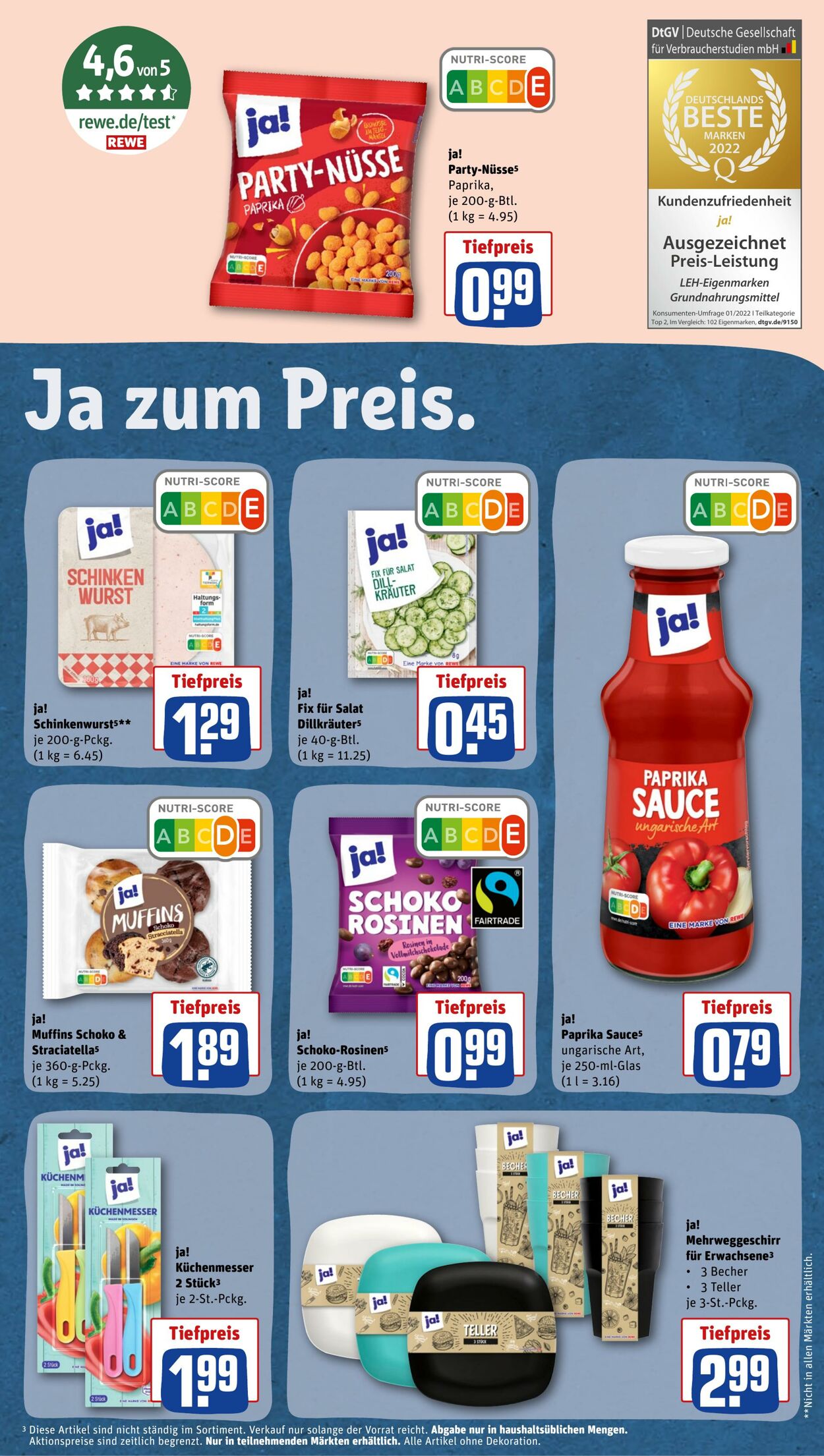 Prospekt Rewe 24.10.2022 - 29.10.2022