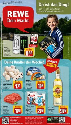 Prospekt Rewe 24.10.2022 - 29.10.2022