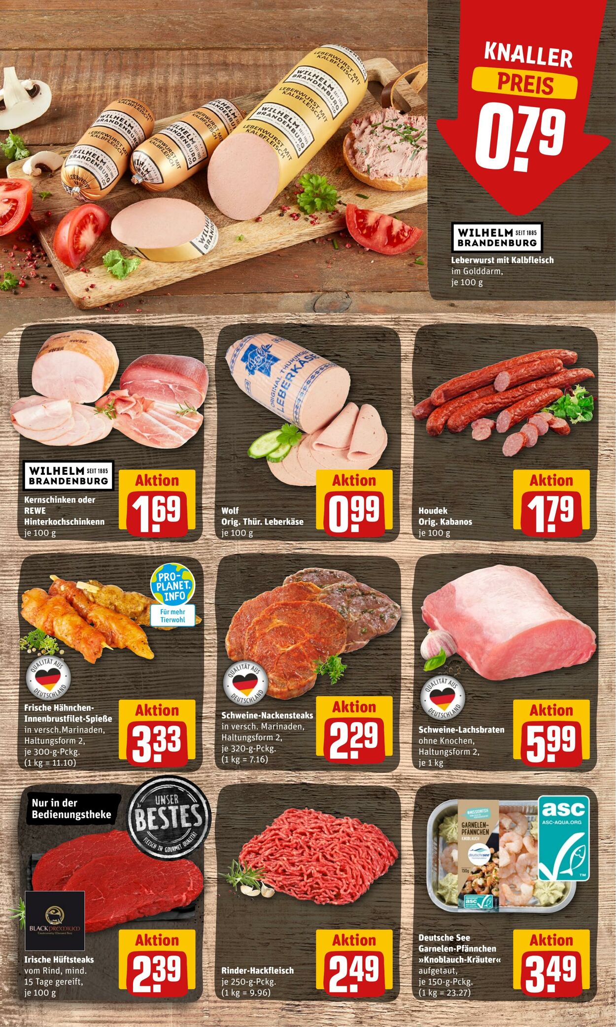 Prospekt Rewe 18.07.2022 - 23.07.2022