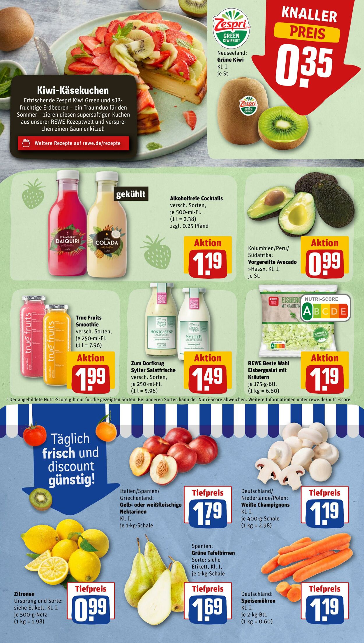 Prospekt Rewe 22.08.2022 - 27.08.2022