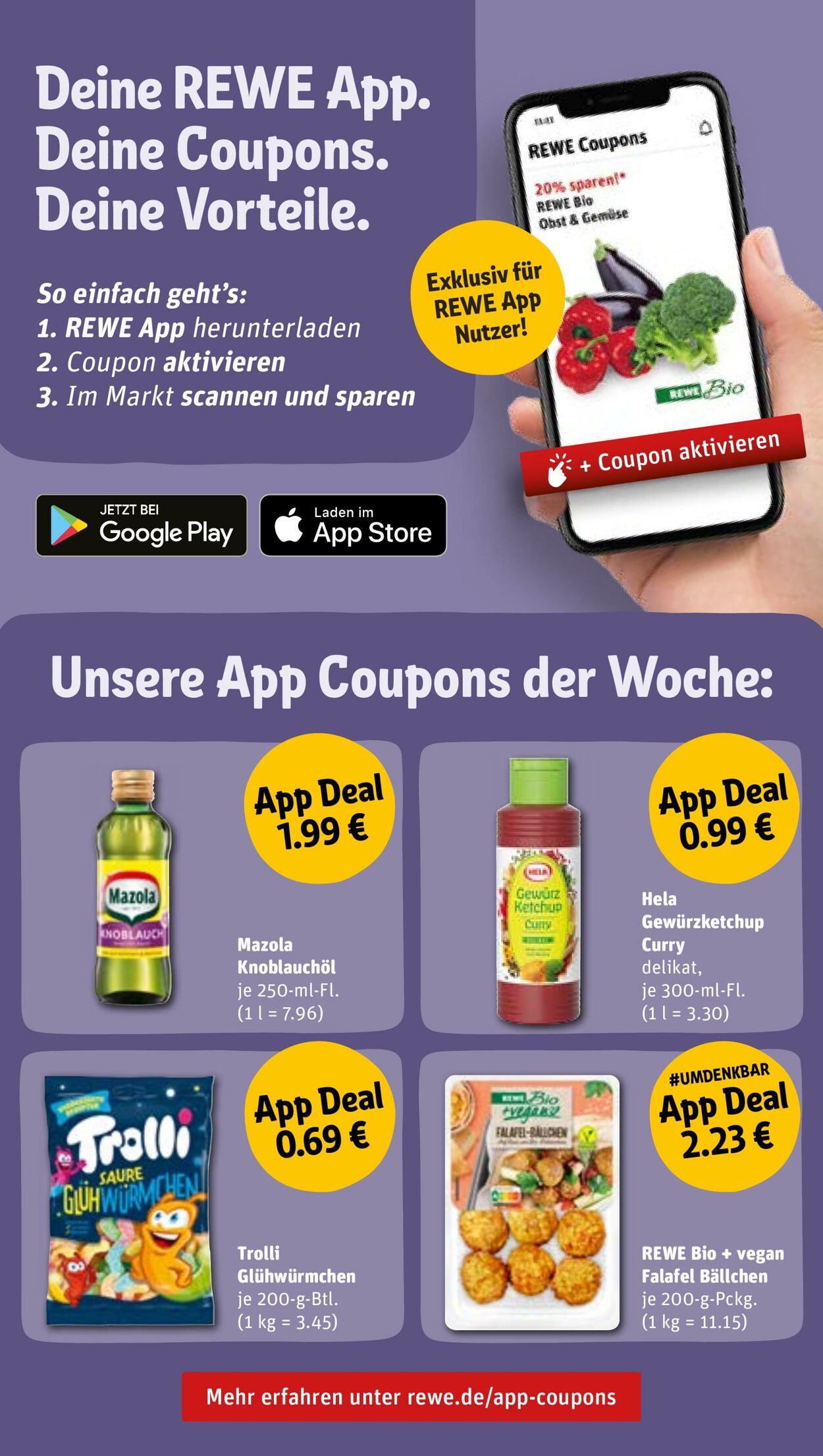 Prospekt Rewe 22.08.2022 - 27.08.2022