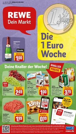 Prospekt Rewe 22.08.2022 - 27.08.2022