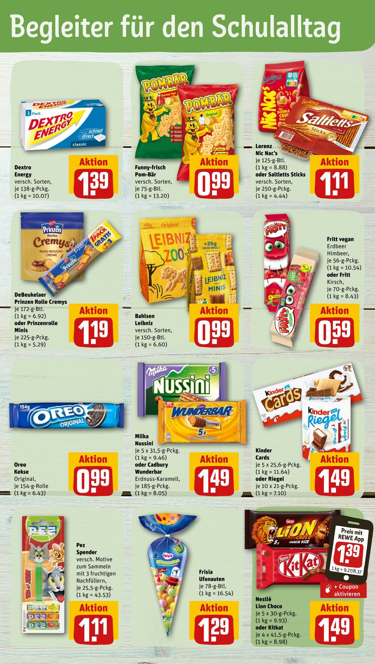 Prospekt Rewe 08.08.2022 - 13.08.2022