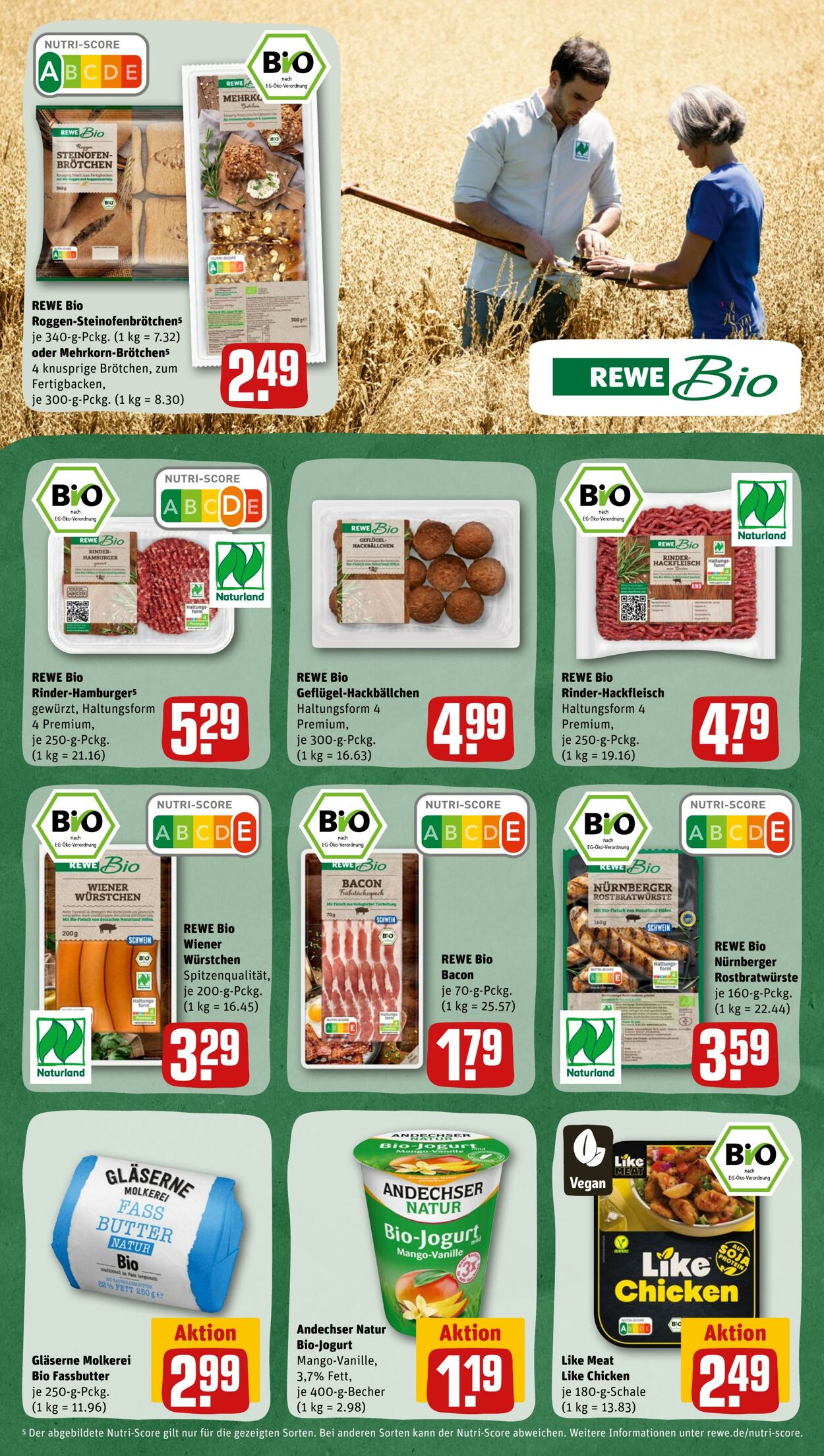 Prospekt Rewe 08.08.2022 - 13.08.2022