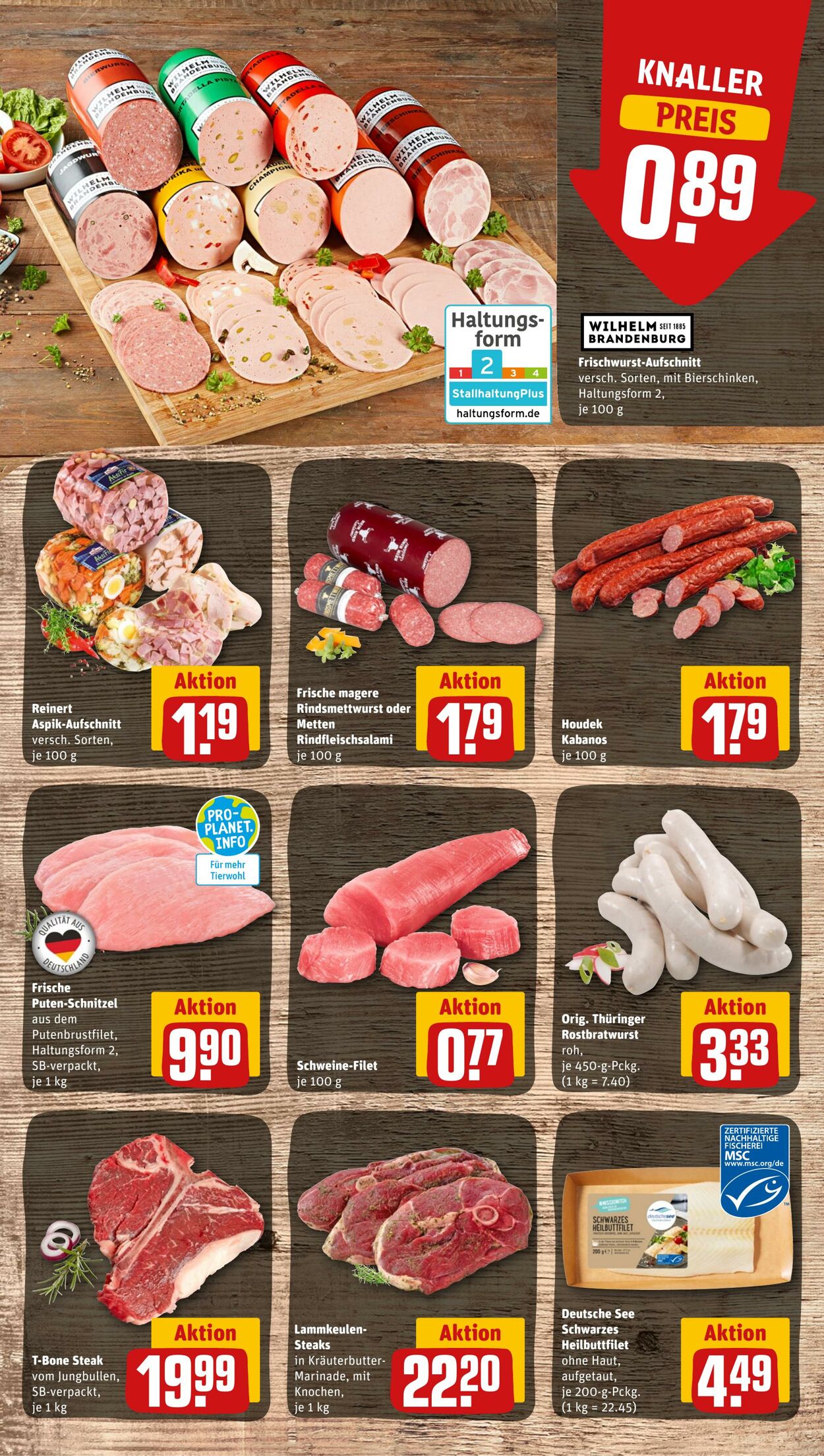 Prospekt Rewe 15.08.2022 - 20.08.2022