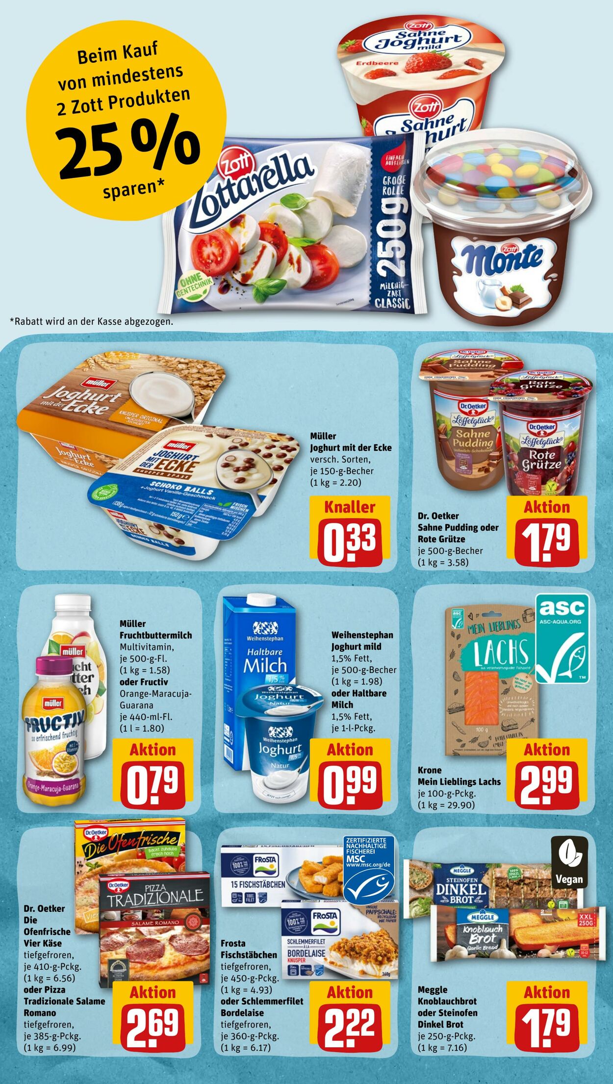 Prospekt Rewe 15.08.2022 - 20.08.2022