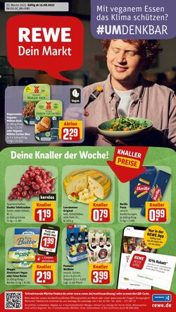 Prospekt Rewe 15.08.2022 - 20.08.2022