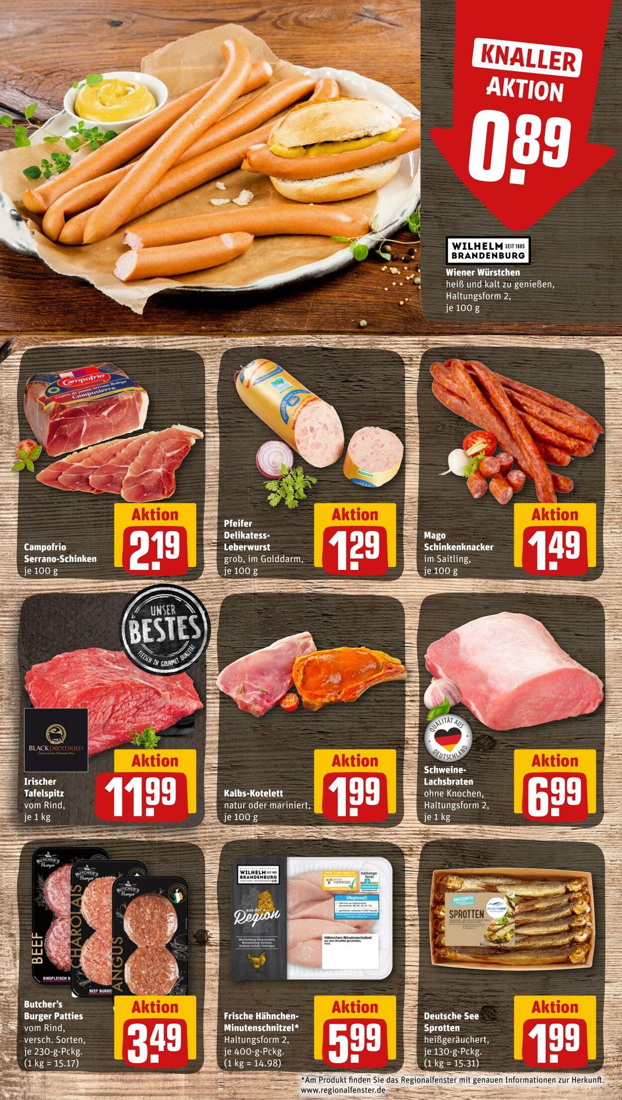 Prospekt Rewe 23.01.2023 - 28.01.2023