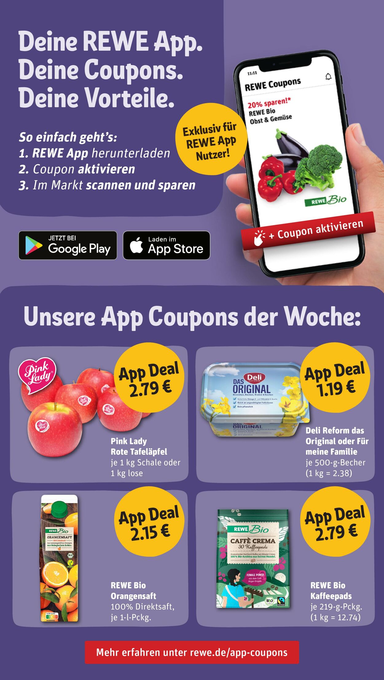 Prospekt Rewe 01.08.2022 - 06.08.2022