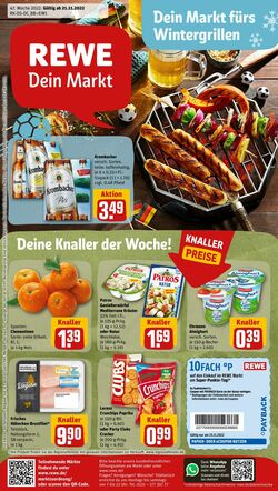 Prospekt Rewe 21.11.2022 - 26.11.2022