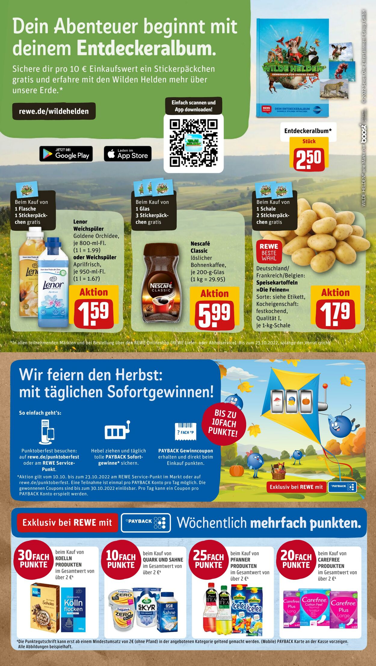 Prospekt Rewe 10.10.2022 - 15.10.2022