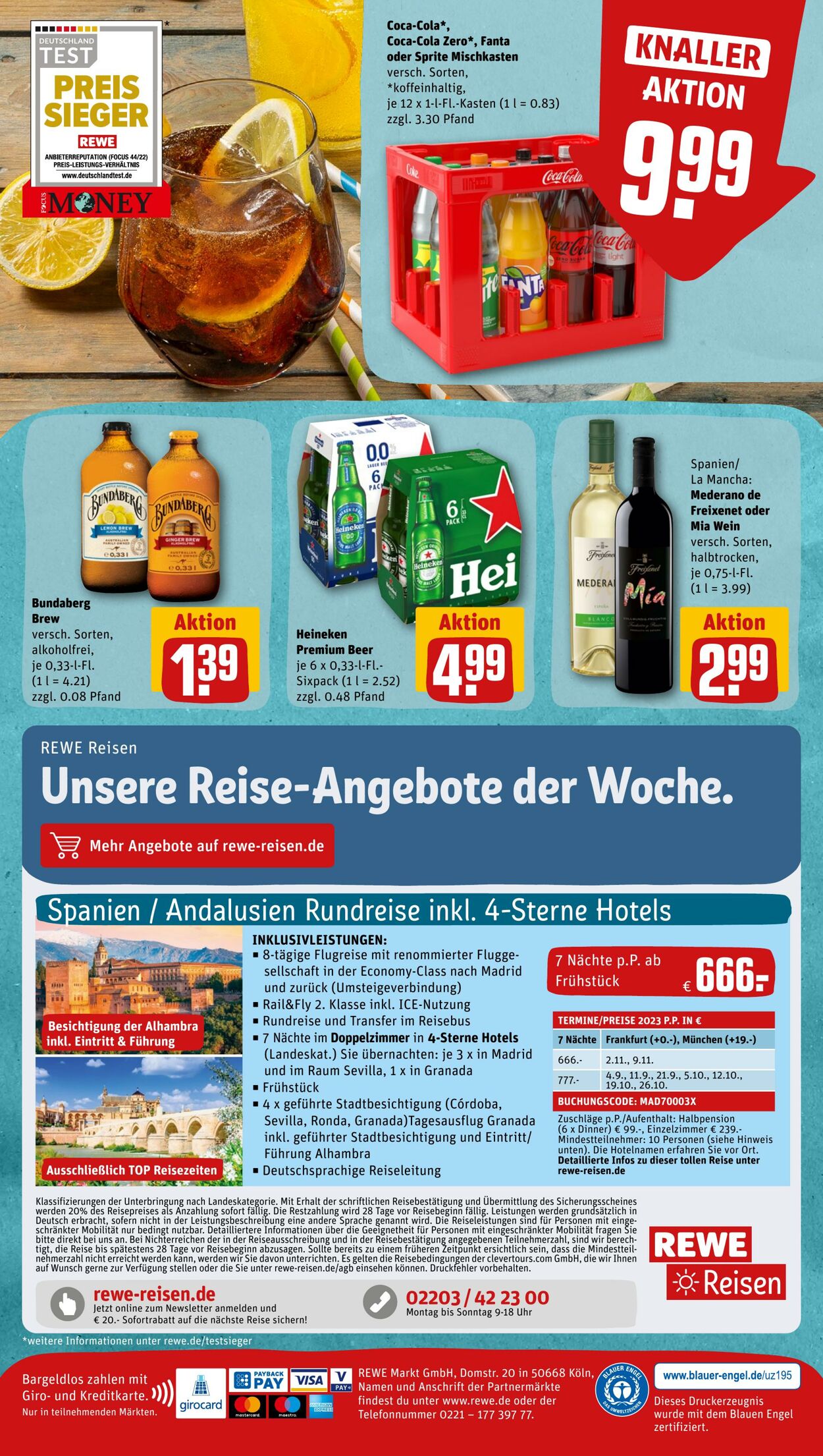 Prospekt Rewe 20.02.2023 - 25.02.2023