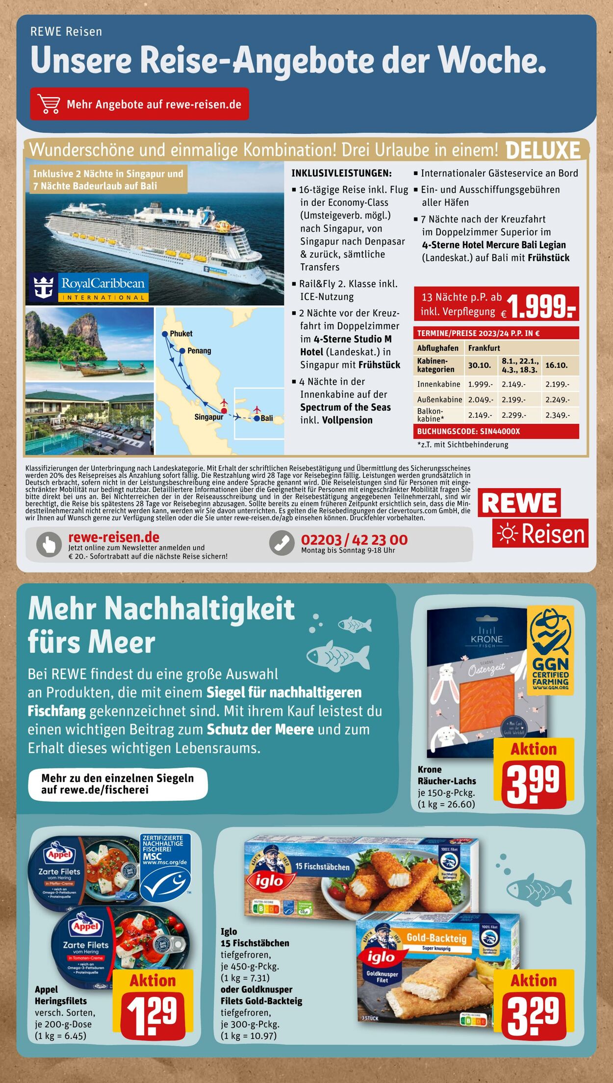 Prospekt Rewe 06.03.2023 - 11.03.2023