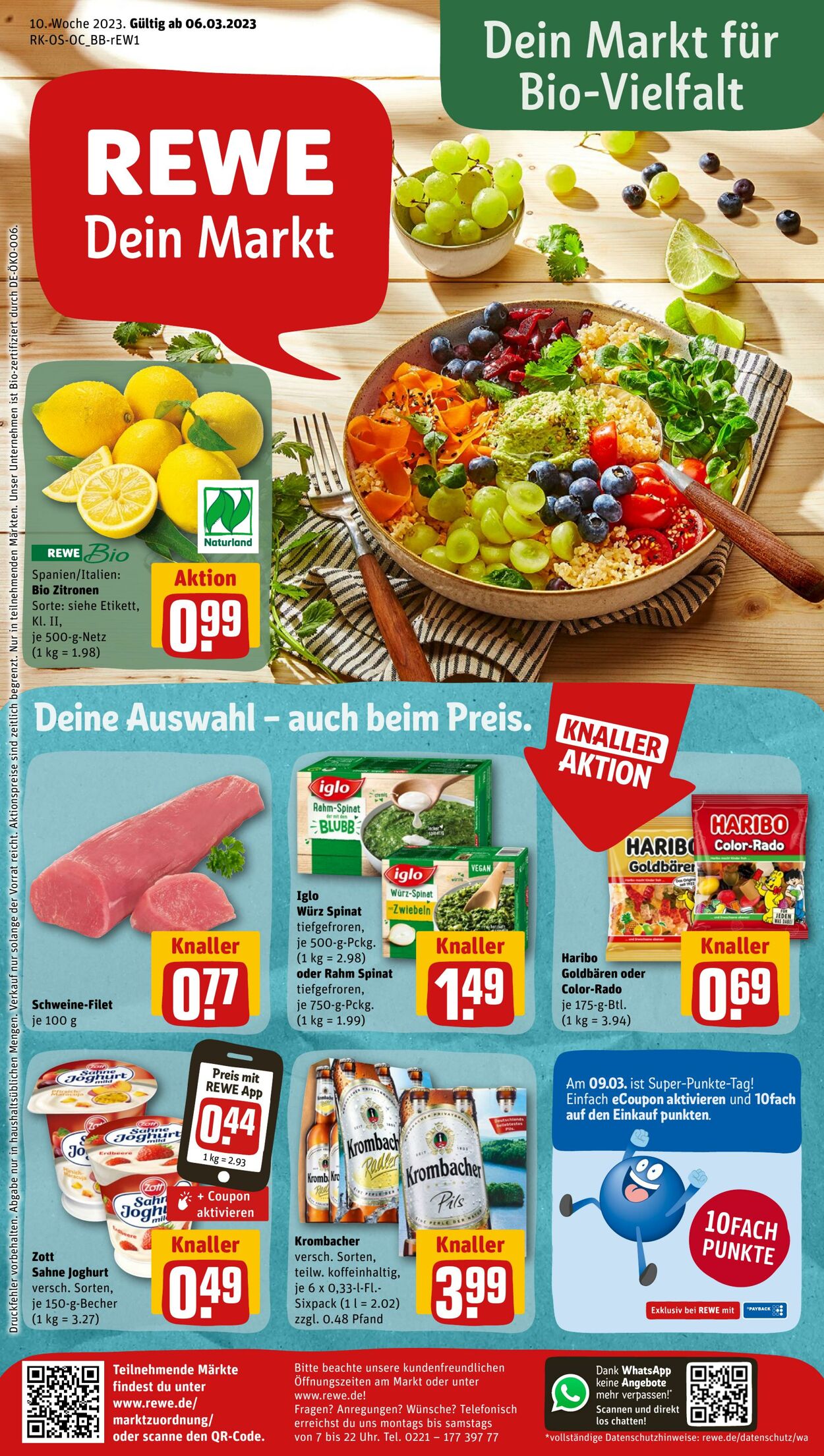 Prospekt Rewe 06.03.2023 - 11.03.2023