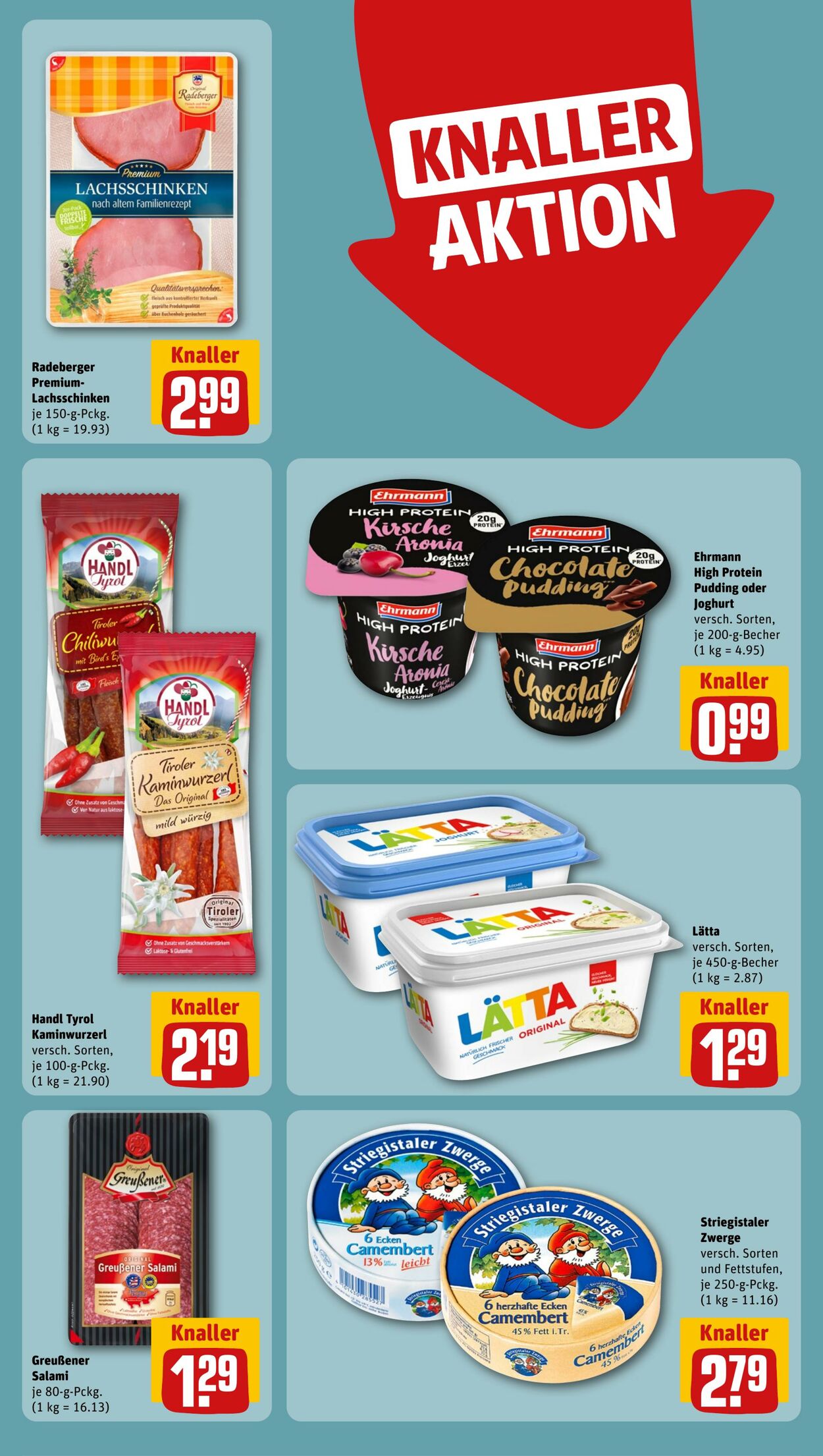 Prospekt Rewe 27.08.2023 - 02.09.2023