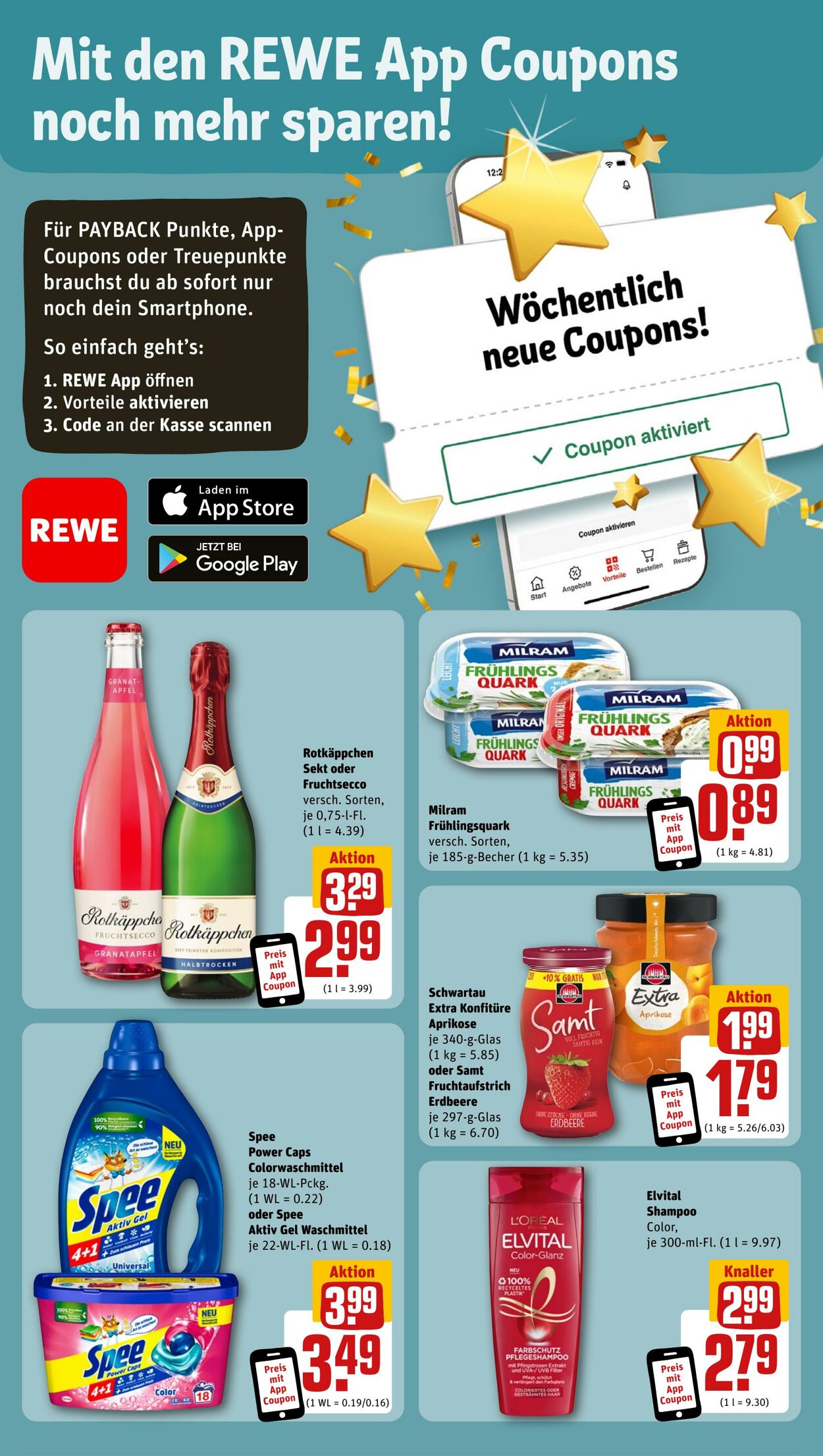 Prospekt Rewe 27.08.2023 - 02.09.2023