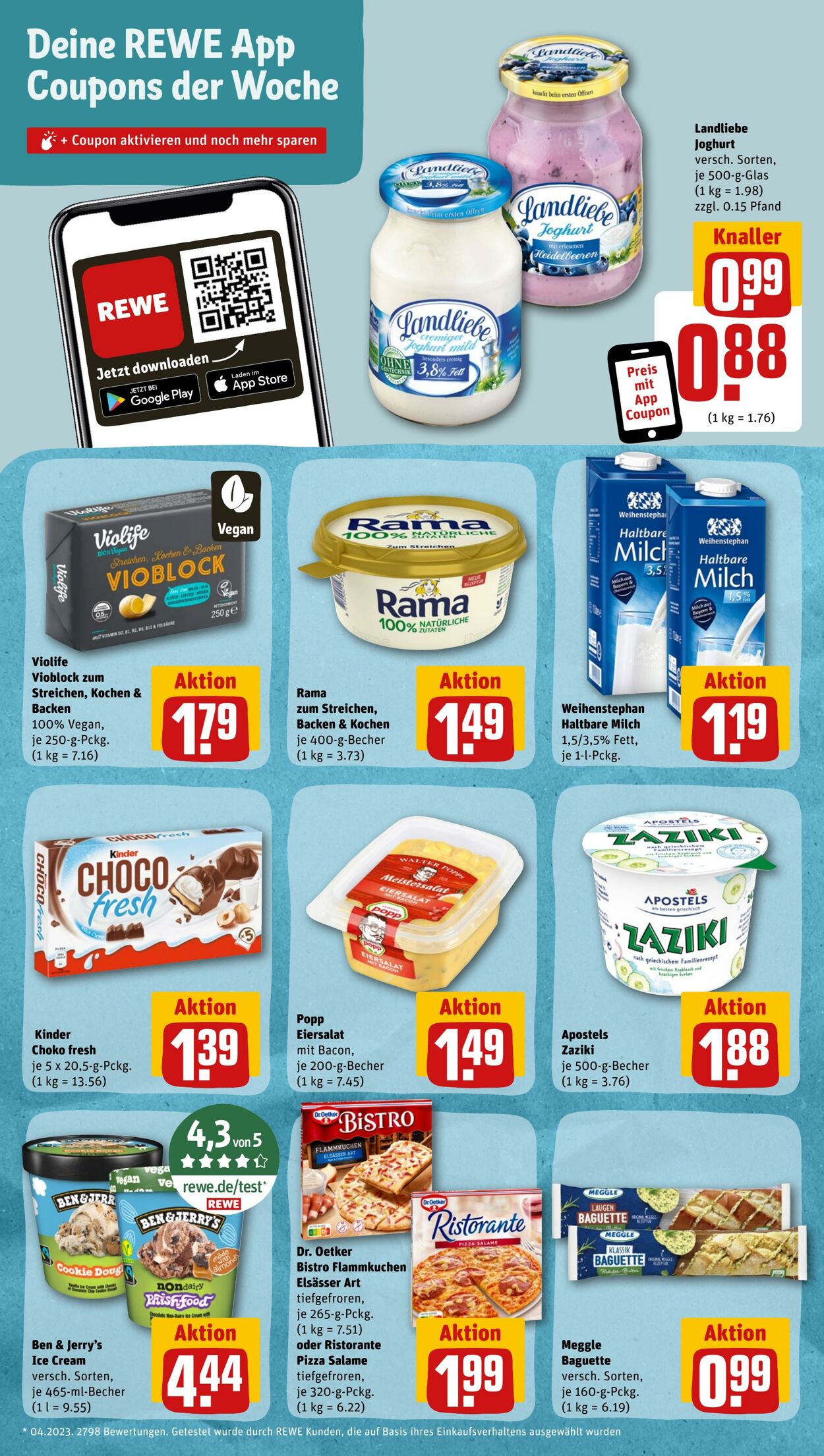 Prospekt Rewe 15.05.2023 - 20.05.2023