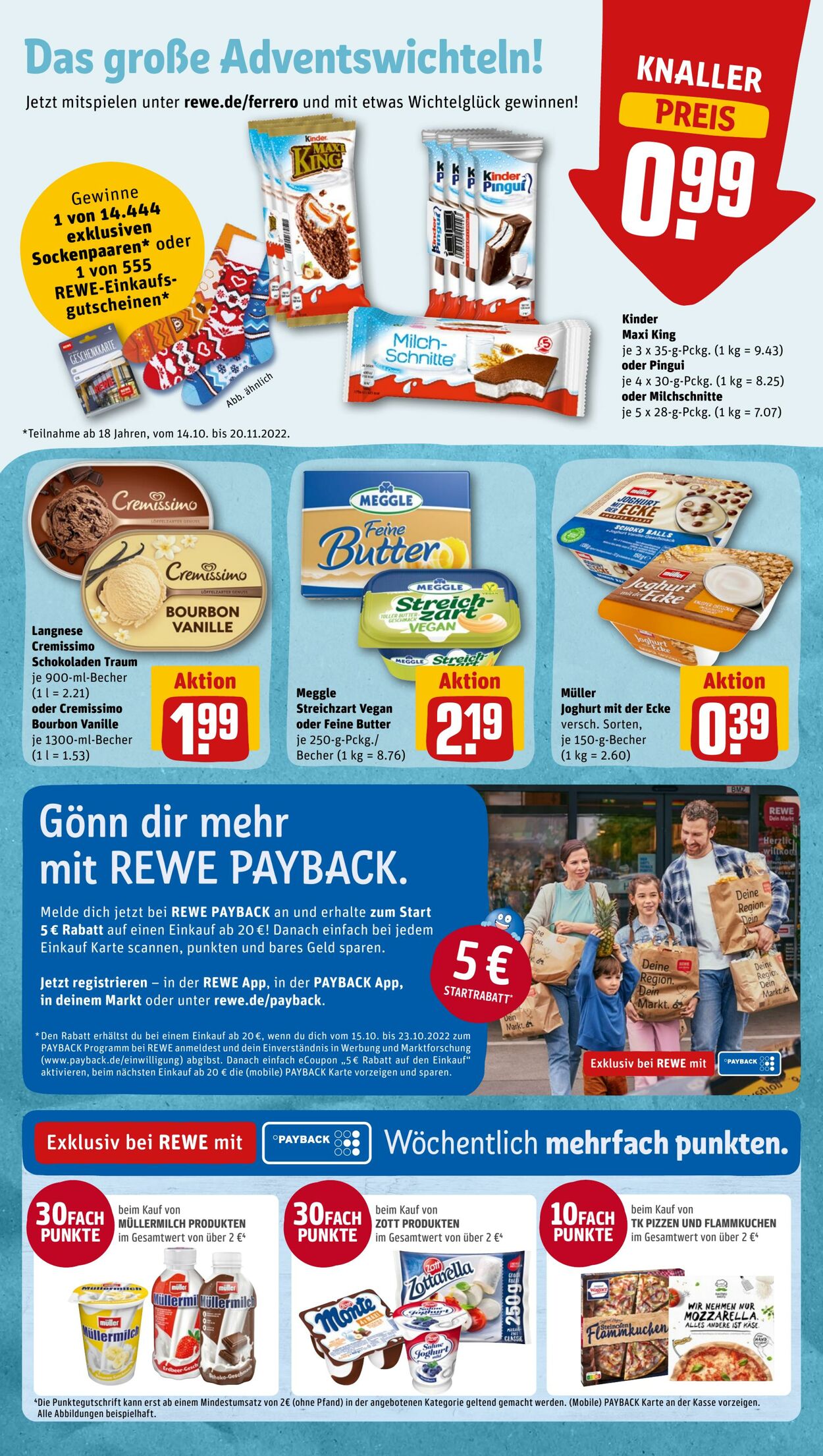 Prospekt Rewe 17.10.2022 - 22.10.2022