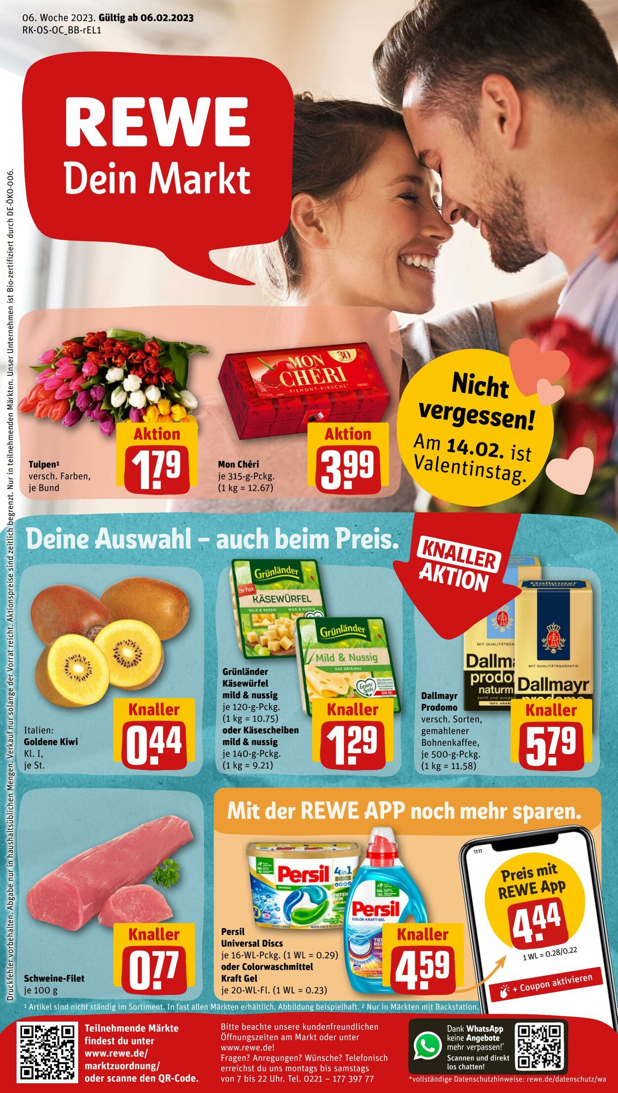 Prospekt Rewe 06.02.2023 - 11.02.2023