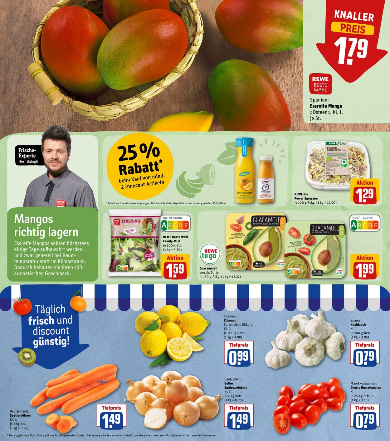 Prospekt Rewe 24.10.2022 - 29.10.2022