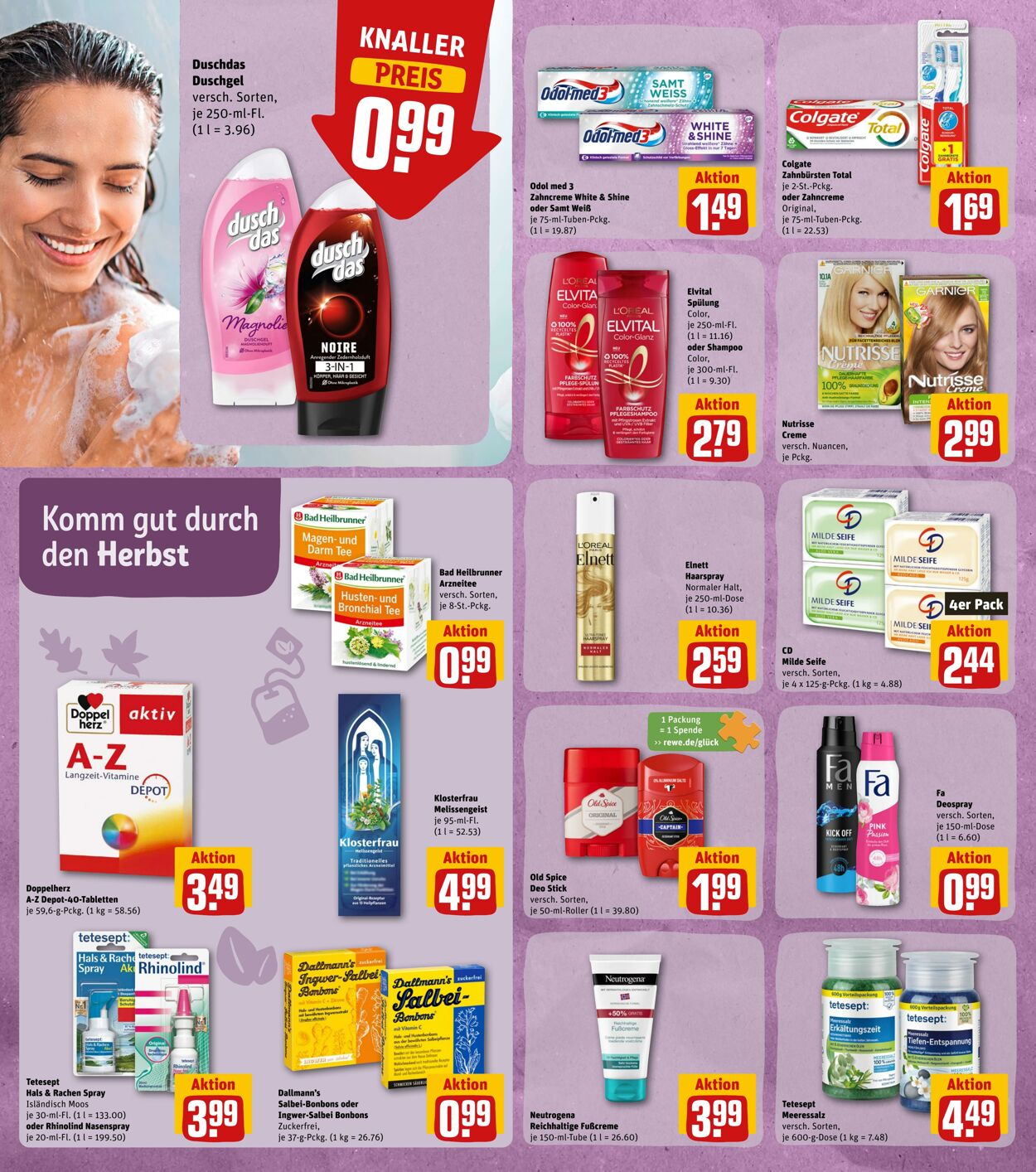 Prospekt Rewe 24.10.2022 - 29.10.2022